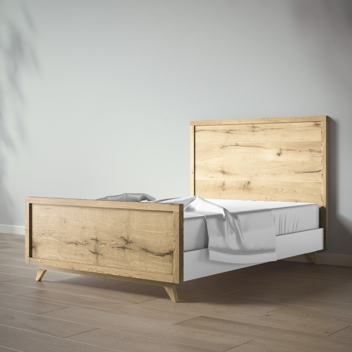 Romina Uptown Low-Profile Footboard / Oak