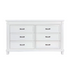 Appleseed Rowan Double Dresser Pure White