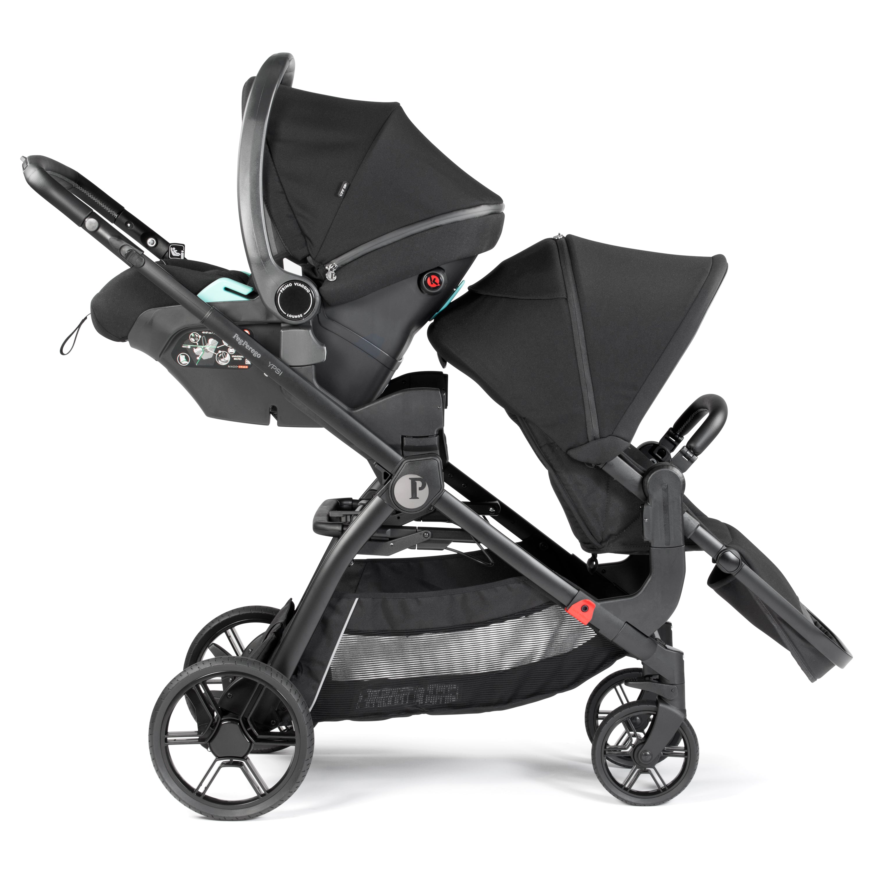 Peg Perego YPSI Single-to-Double Stroller | Lullabye Shop