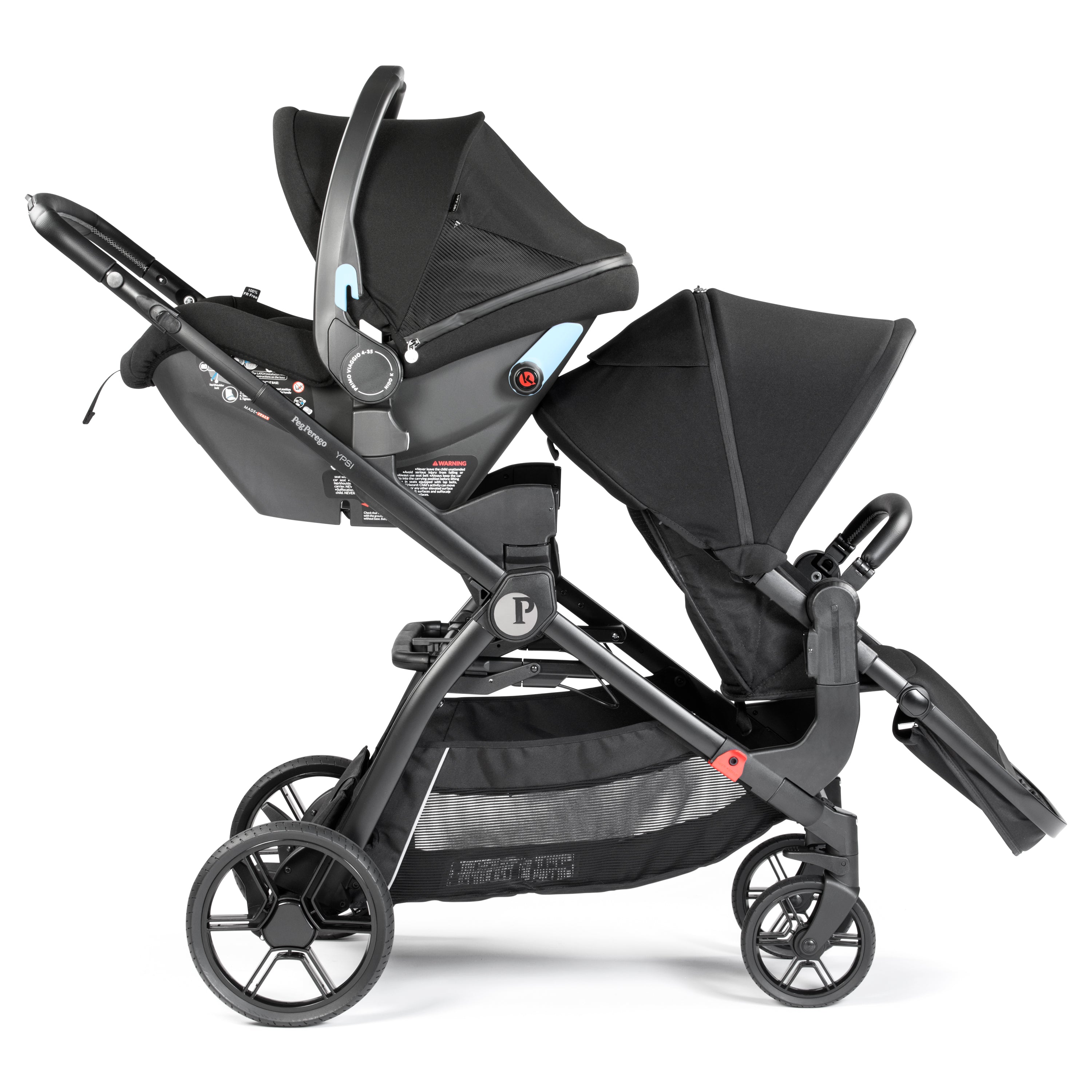 Peg Perego YPSI Single-to-Double Stroller | Lullabye Shop