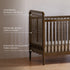 Namesake Liberty 3-in-1 Convertible Spindle Crib with Toddler Bed Conversion Kit | Lullabye Shop