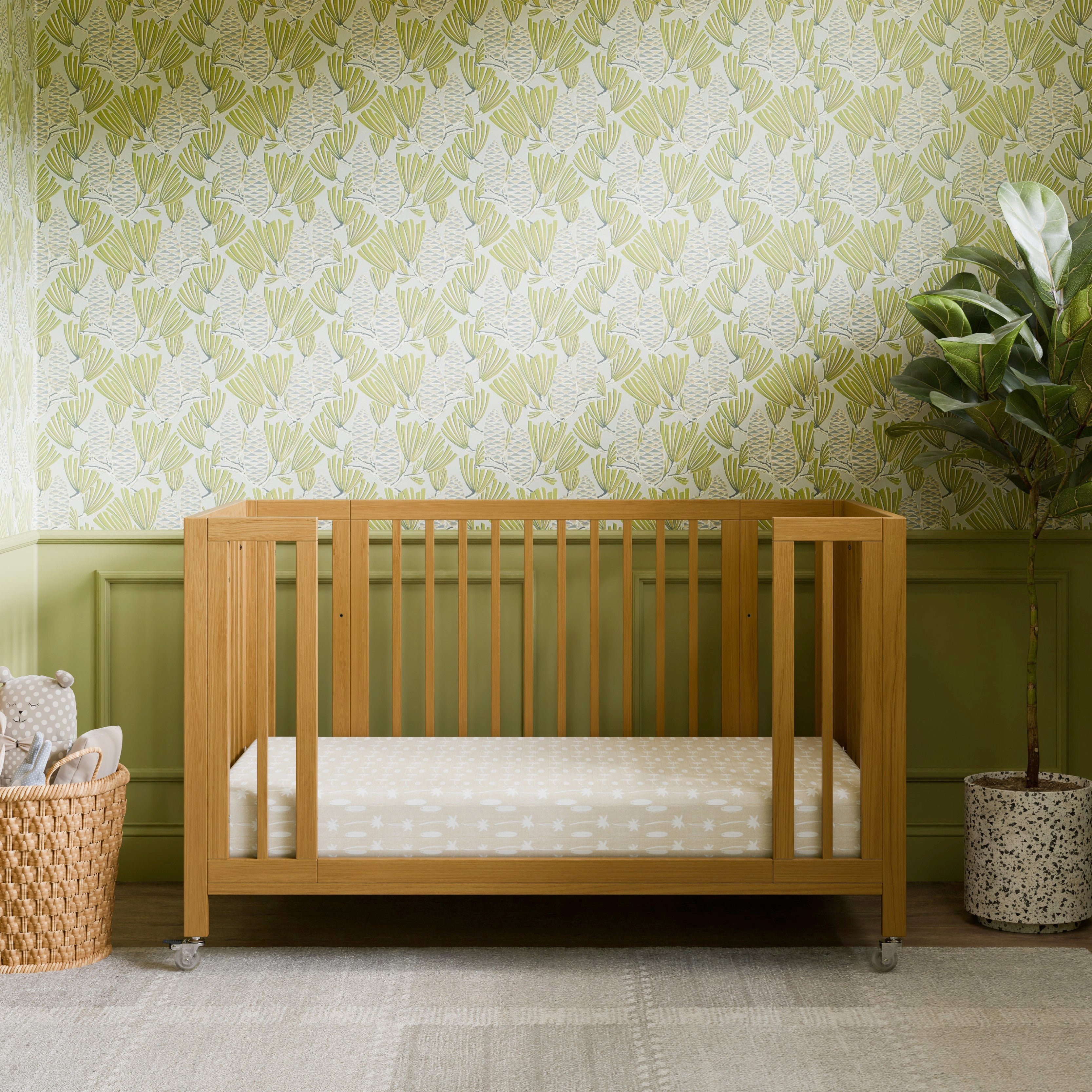 Babyletto Rolli 9-in-1 Convertible All-Stages Crib with Bassinet & Toddler Bed Conversion Kits | Lullabye Shop