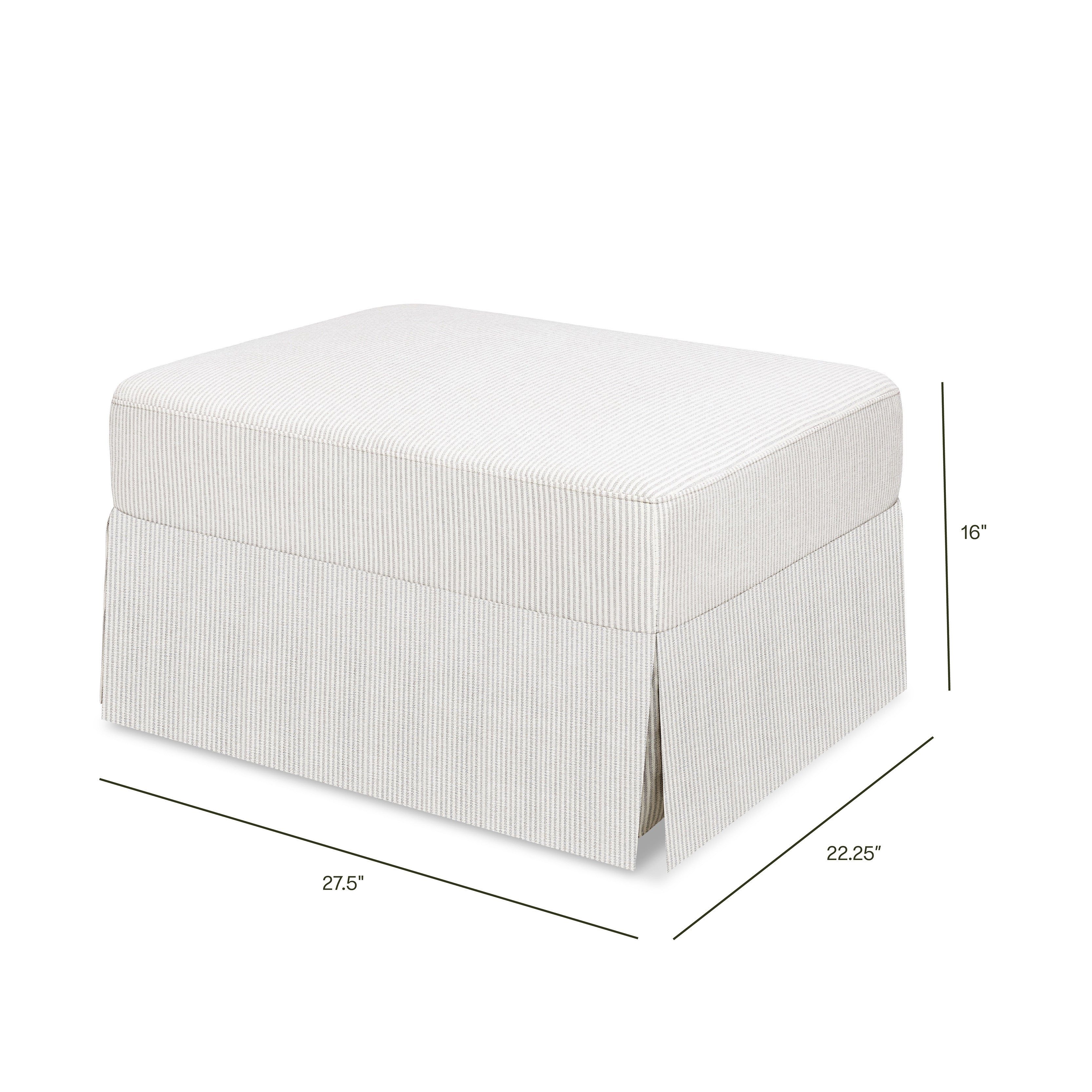 Namesake Crawford Gliding Ottoman | Lullabye Shop