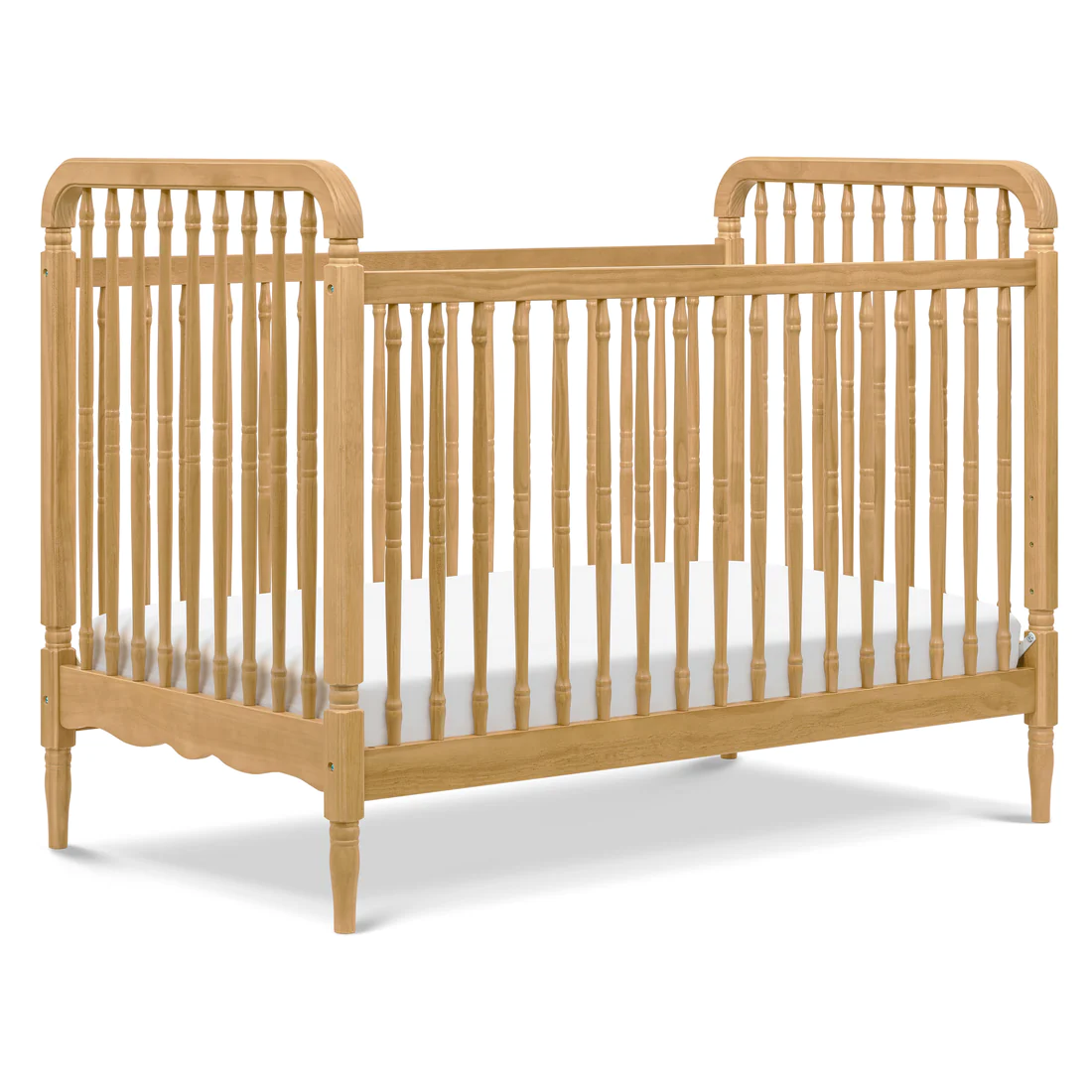 Namesake Liberty 3-in-1 Convertible Spindle Crib With Toddler Bed Conversion Kit