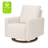 Babyletto Poe Channeled Swivel Glider in Eco-Performance Fabric | Water Repellent & Stain Resistant | Lullabye Shop