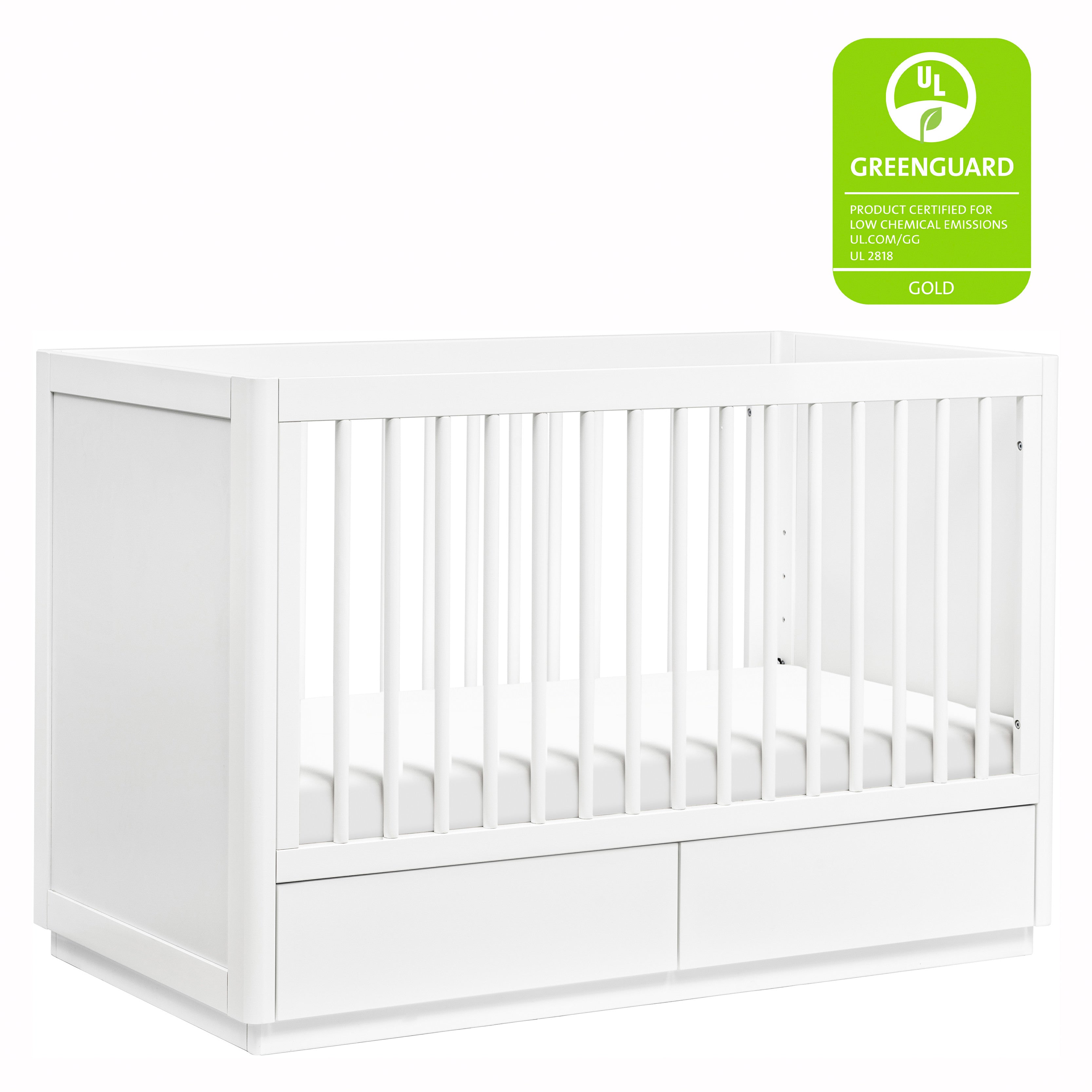 Babyletto Bento 3-in-1 Convertible Storage Crib with Toddler Bed Conversion Kit | Lullabye Shop