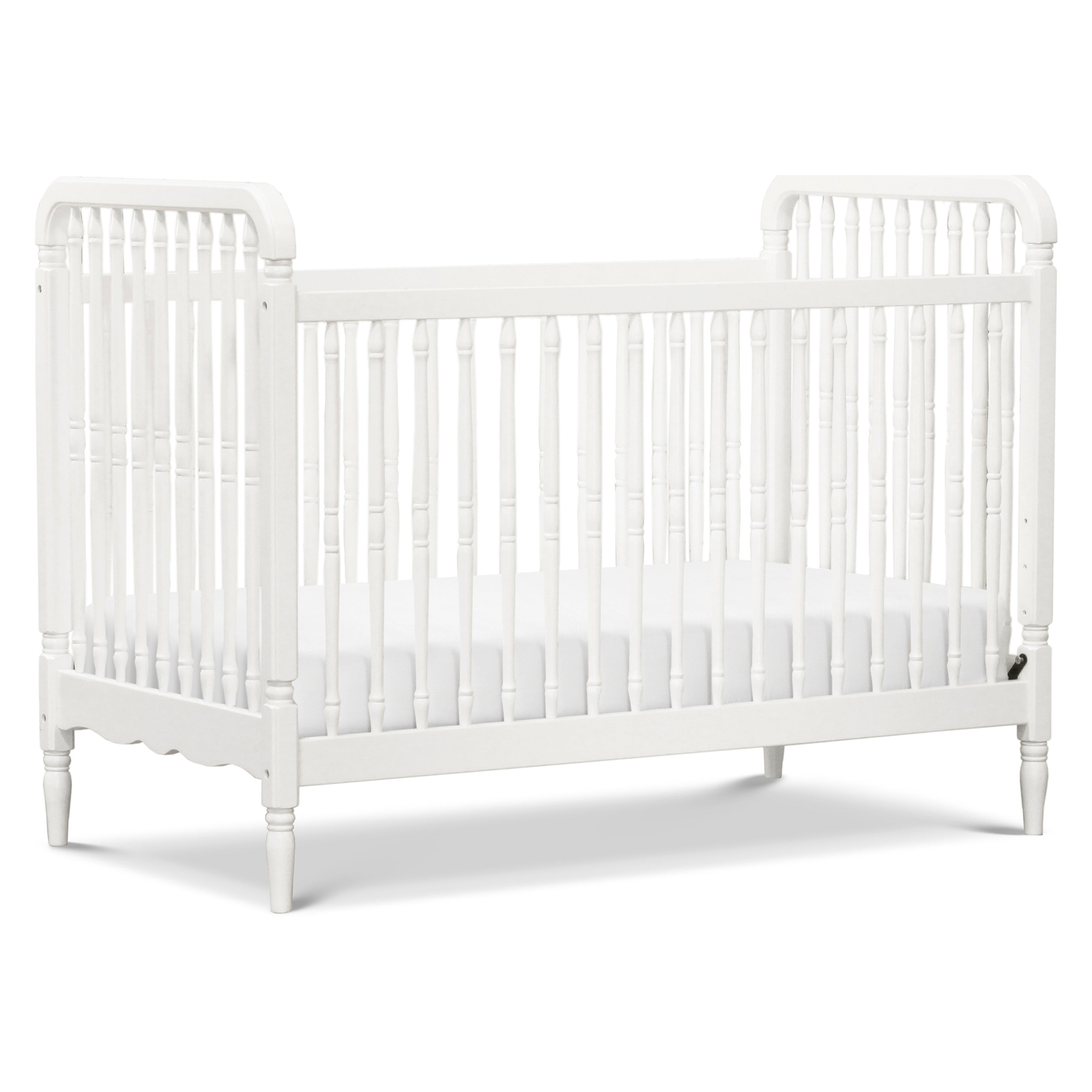 Namesake Liberty 3-in-1 Convertible Spindle Crib with Toddler Bed Conversion Kit | Lullabye Shop