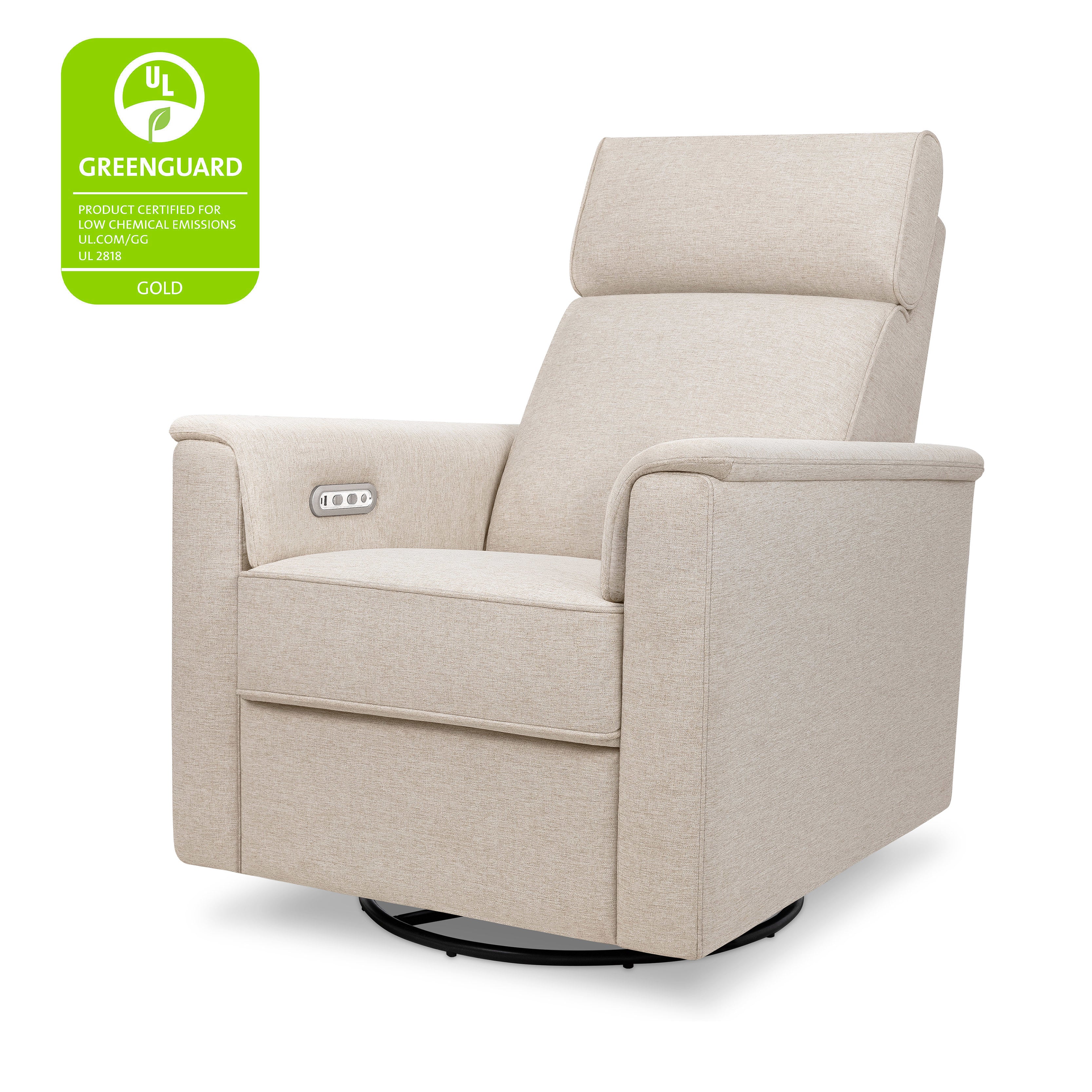 Monogram by Namesake Willa Plus Power Glider Recliner + Power Headrest | Lullabye Shop