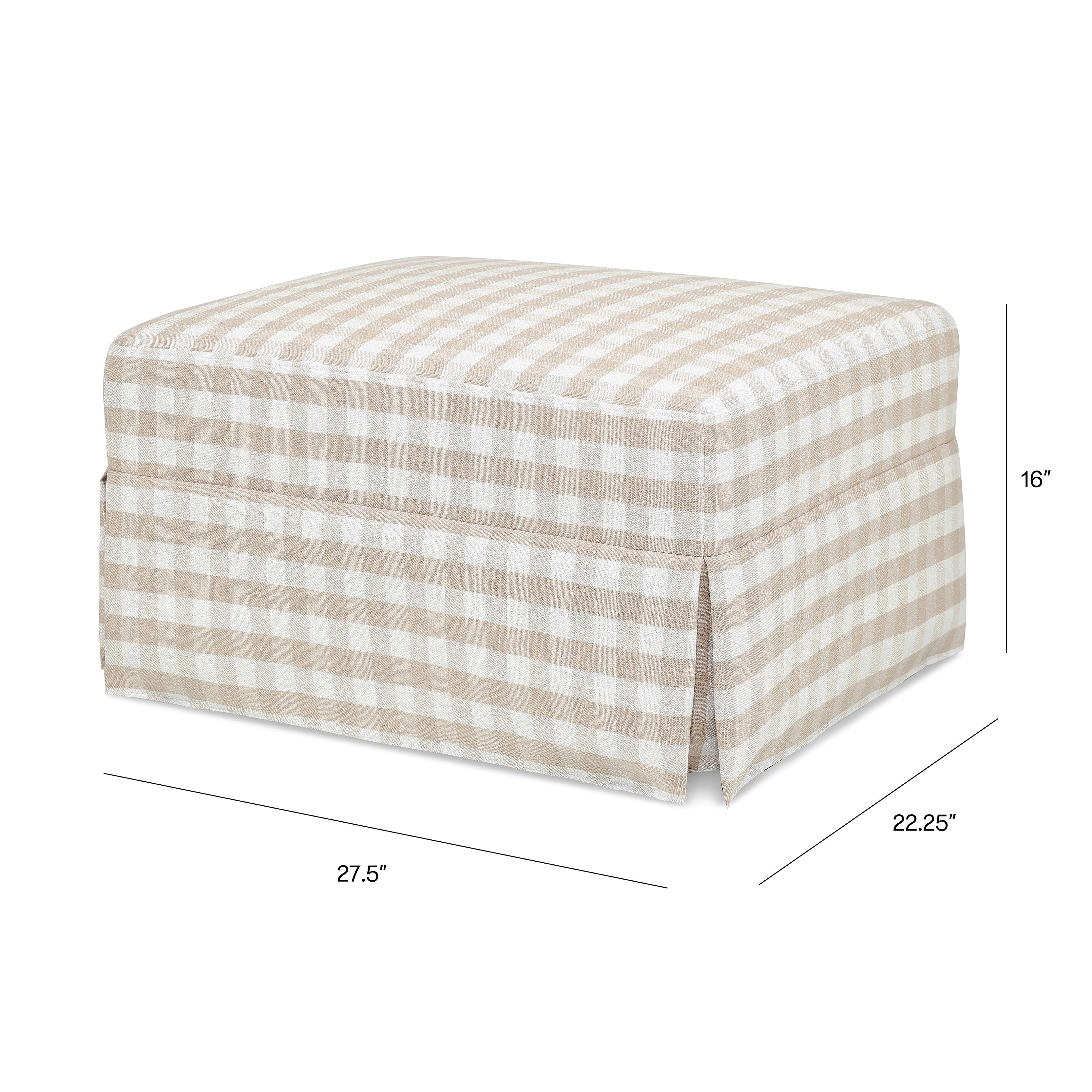 Namesake Crawford Gliding Ottoman | Lullabye Shop