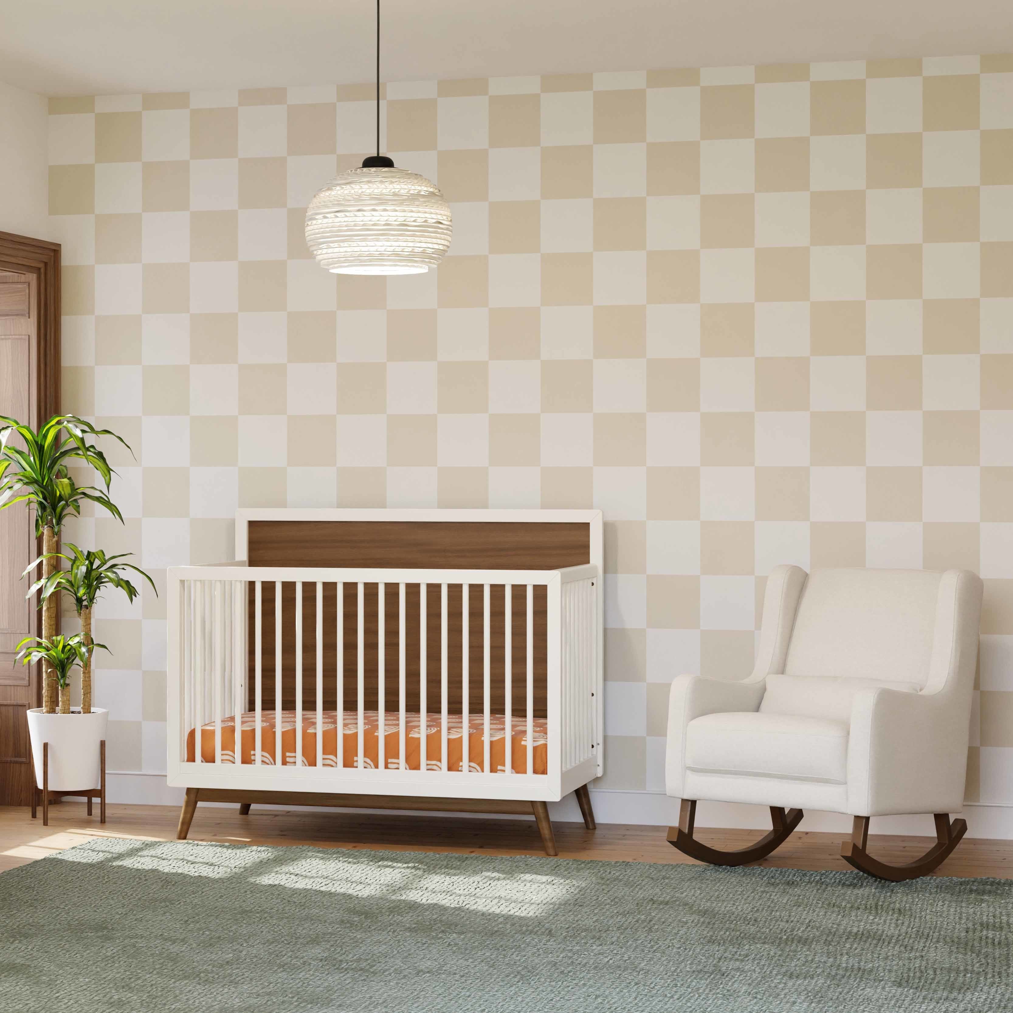 Babyletto Kai Rocker in Eco-Performance Fabric | Water Repellent & Stain Resistant | Lullabye Shop
