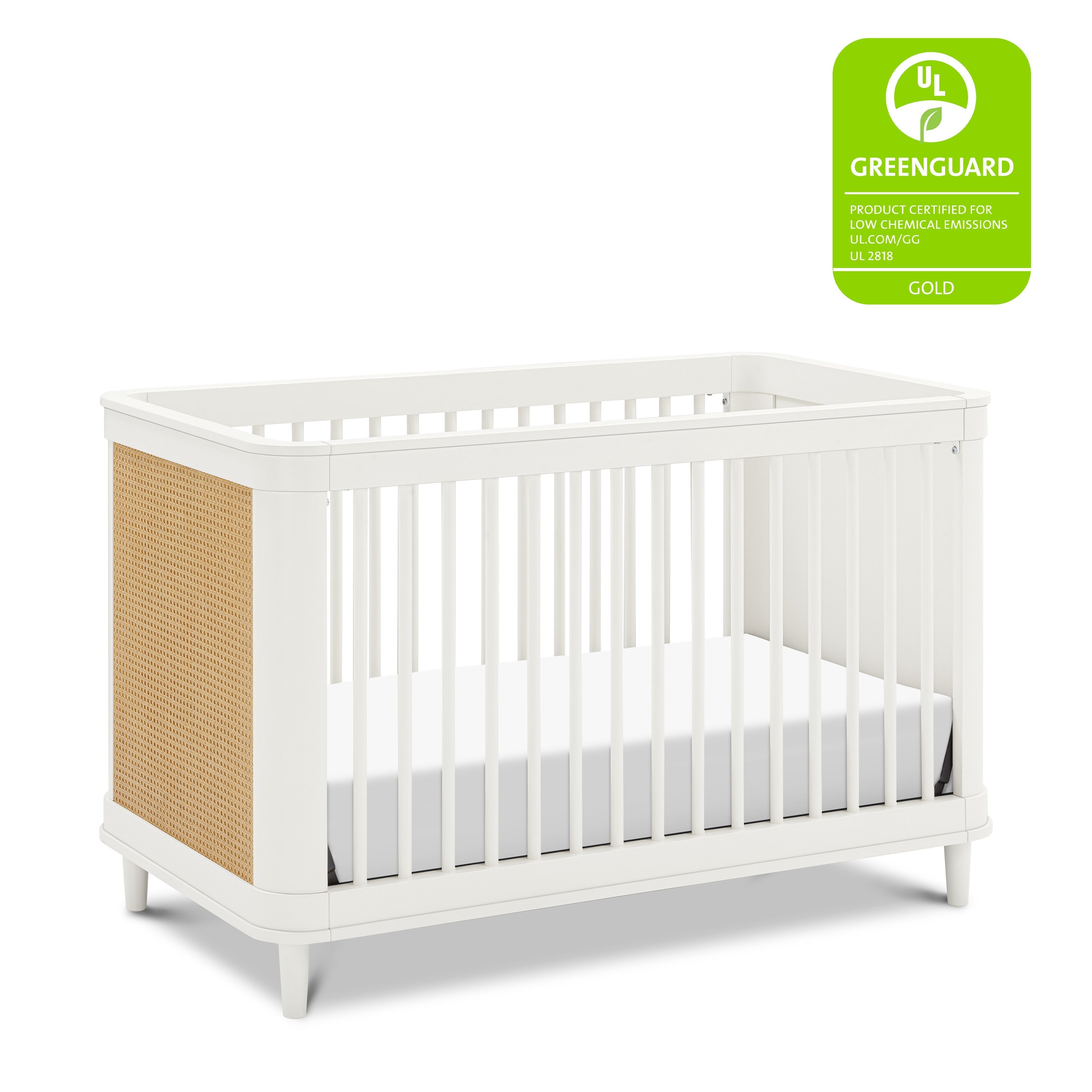 Namesake Marin with Cane 3-in-1 Convertible Crib | Lullabye Shop