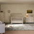 Monogram by Namesake Barrow Rustic 4-in-1  Convertible Flat Top Crib