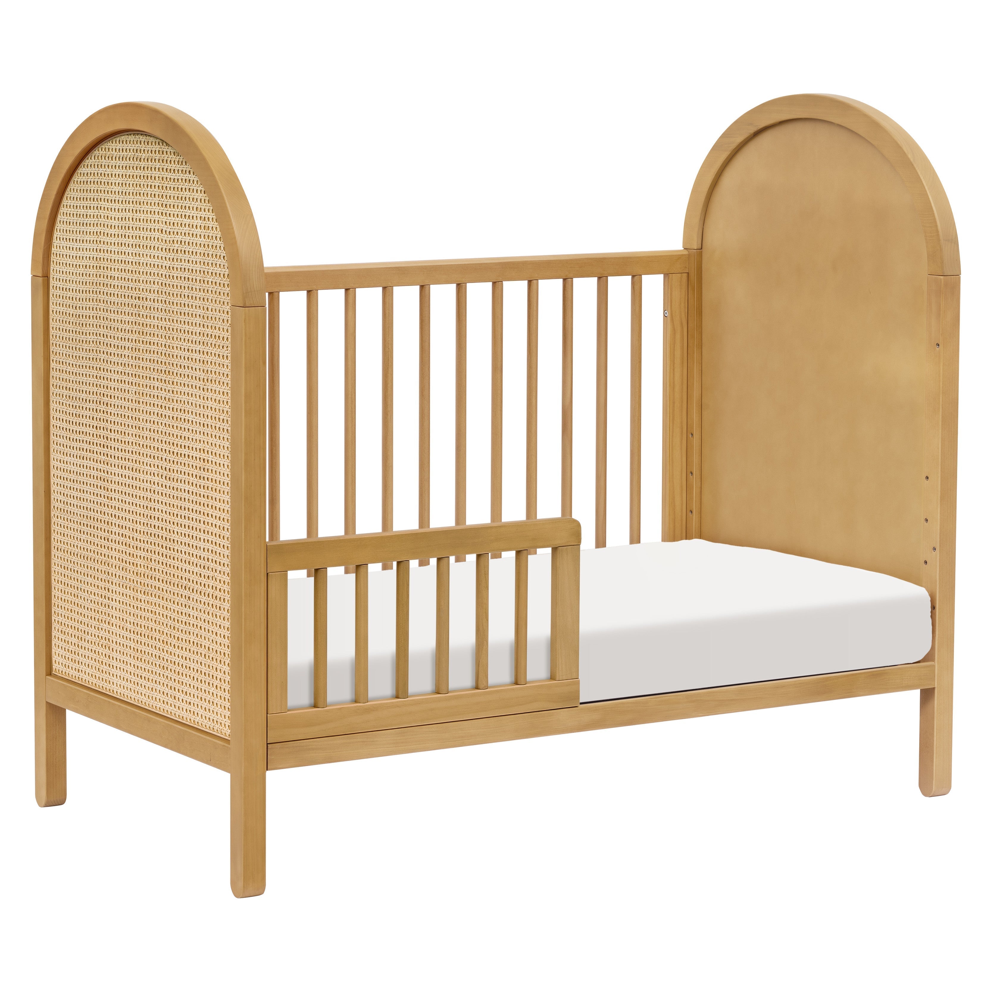 Babyletto Bondi Cane 3-in-1 Convertible Crib with Toddler Bed Conversion Kit | Lullabye Shop