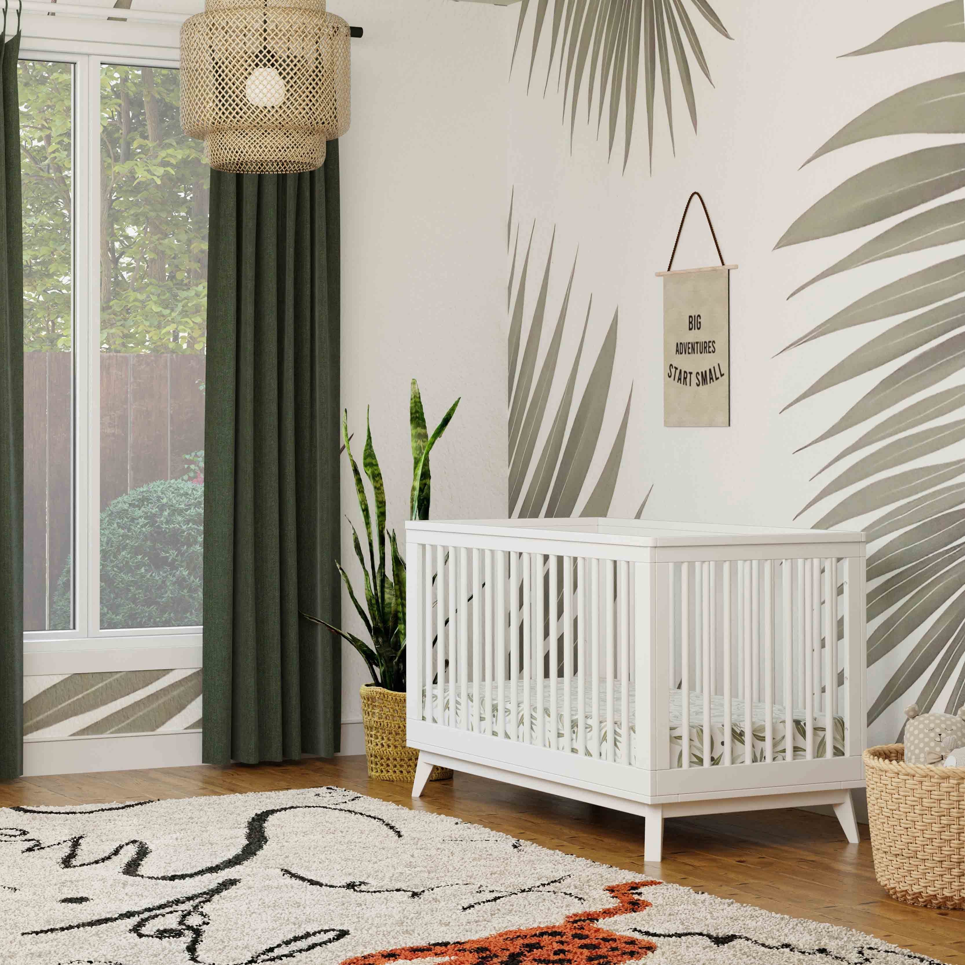 Babyletto Scoot 3-in-1 Convertible Crib with Toddler Bed Conversion Kit | Lullabye Shop