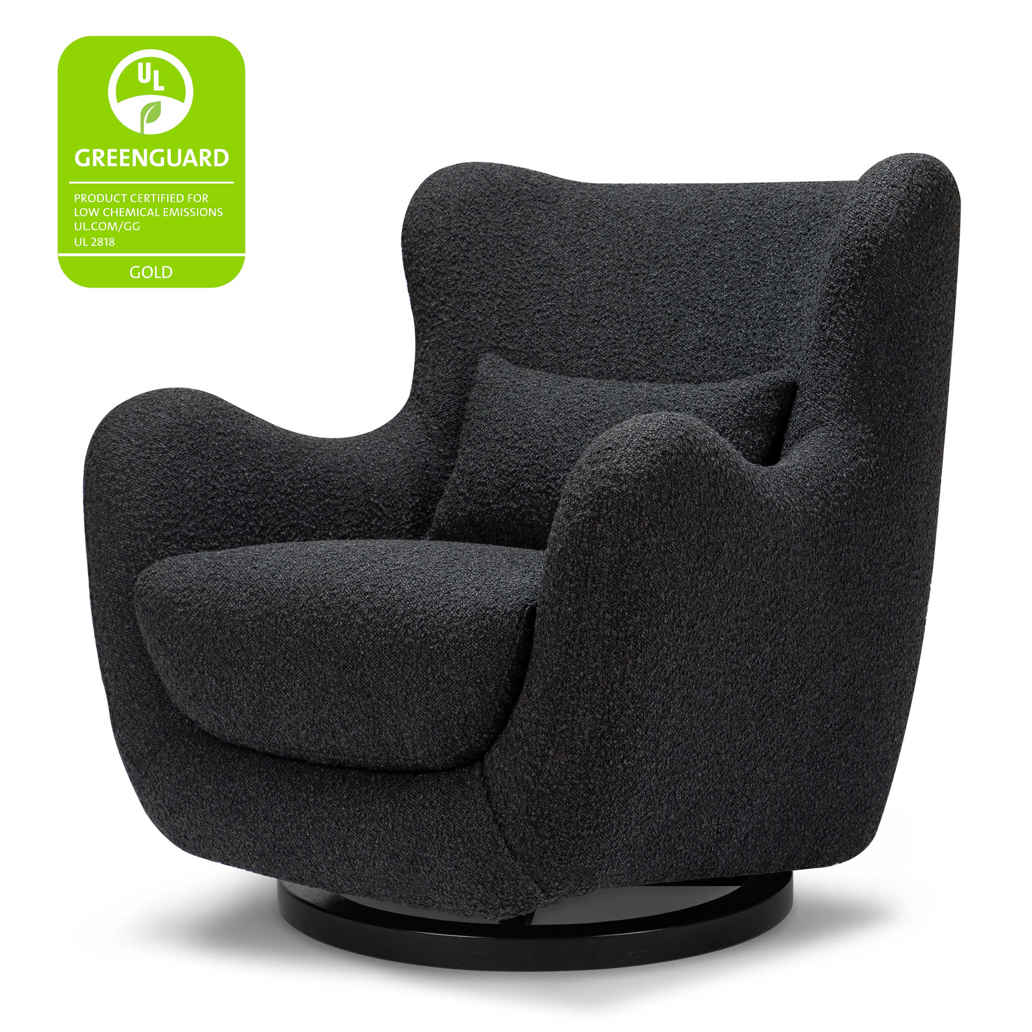 Babyletto Solstice Swivel Glider in Boucle | Lullabye Shop