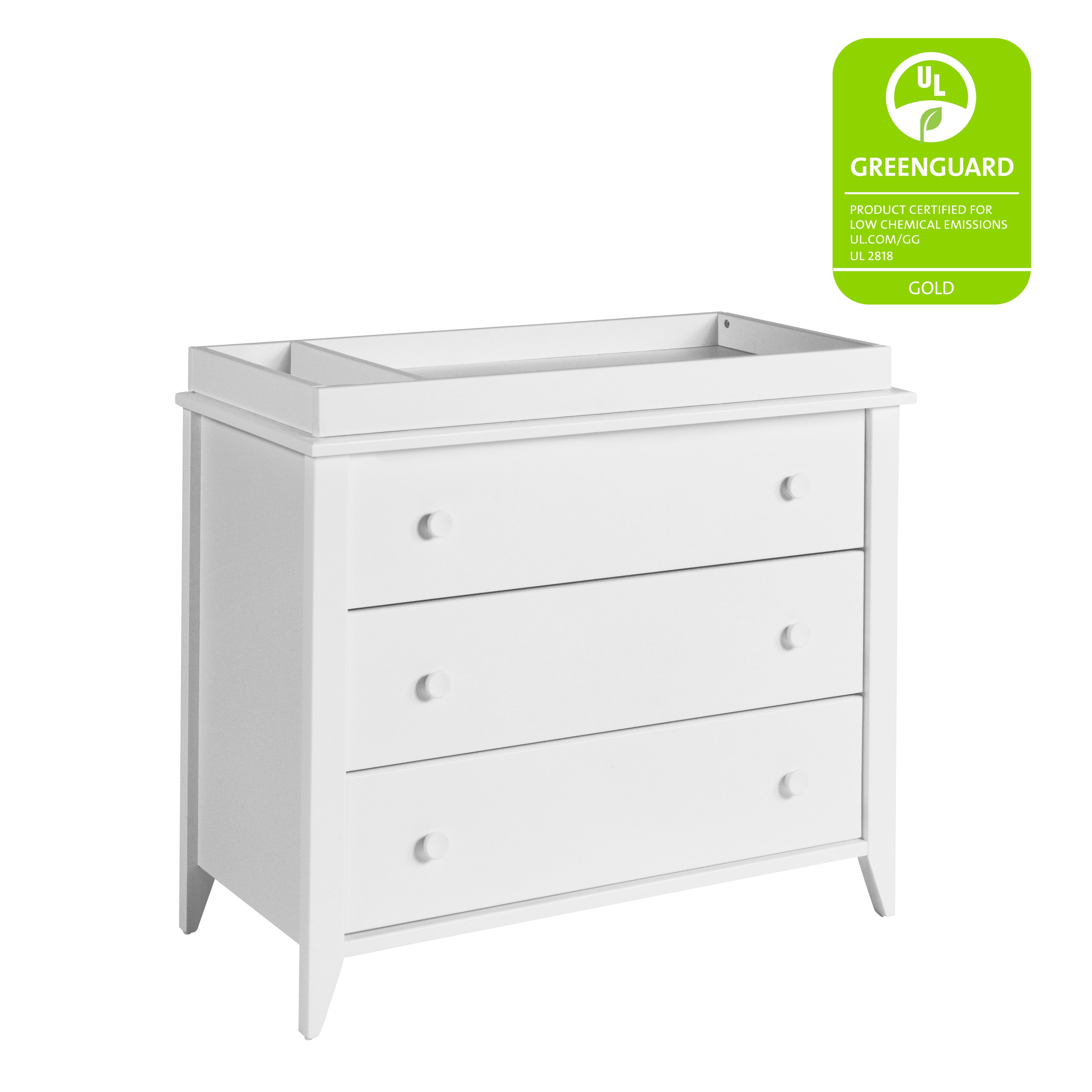 Babyletto Sprout 3-Drawer Changer Dresser with Removable Changing Tray | Lullabye Shop