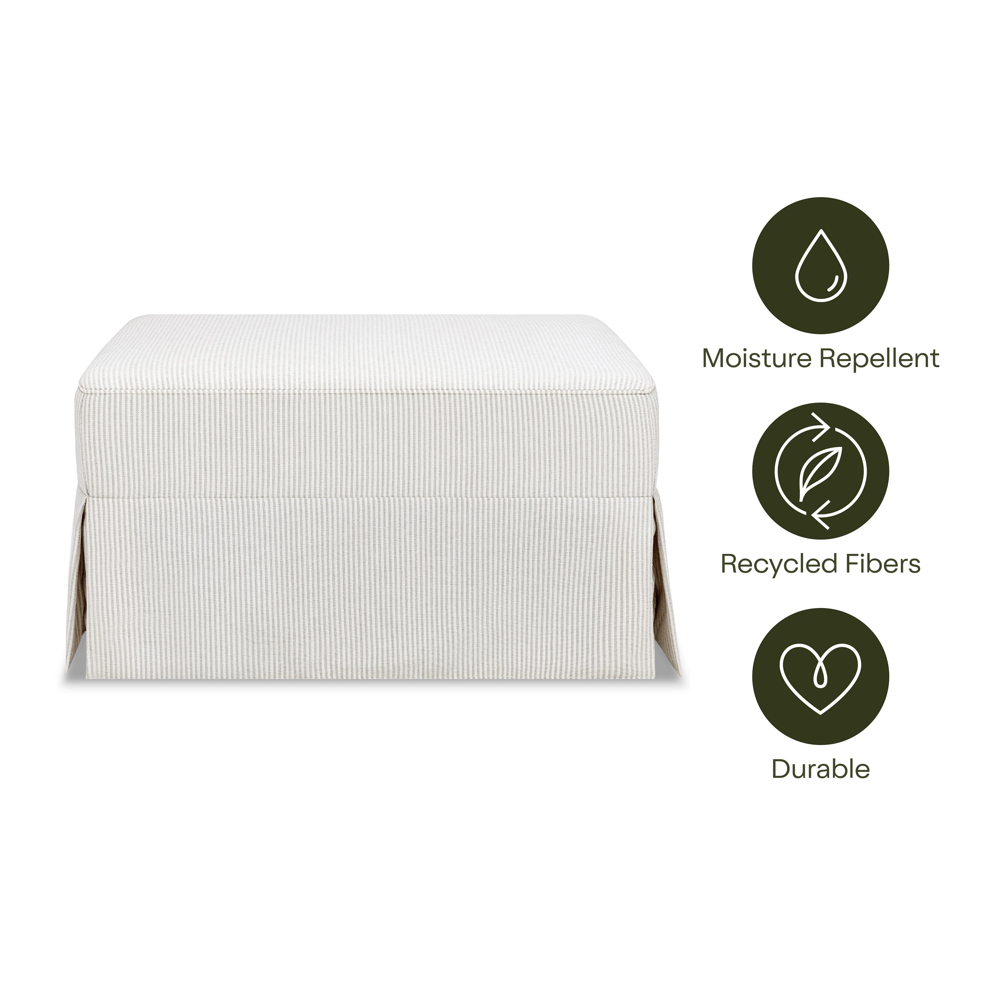 Namesake Crawford Gliding Ottoman | Lullabye Shop