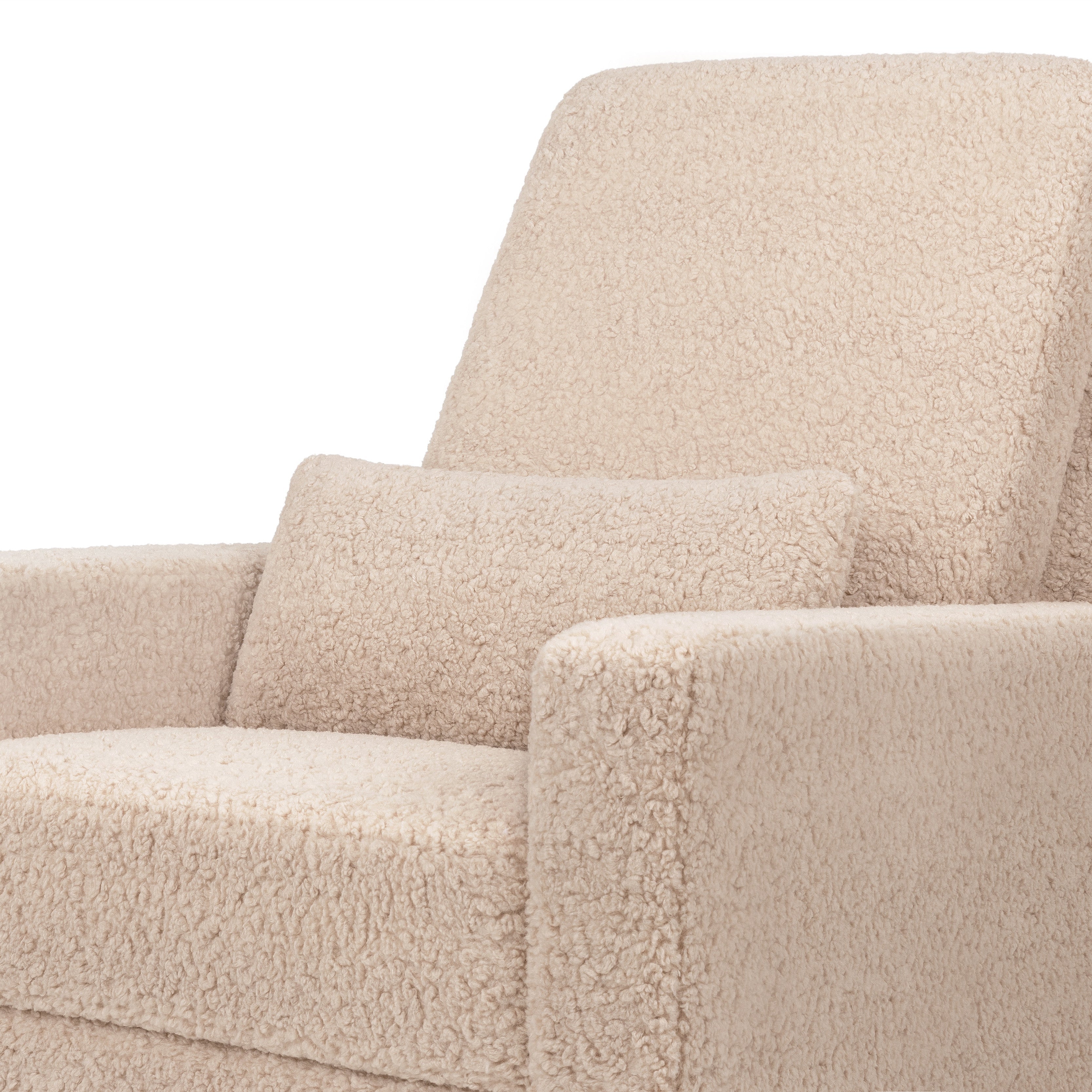 Babyletto Sigi Recliner and Swivel Glider in Shearling | Lullabye Shop