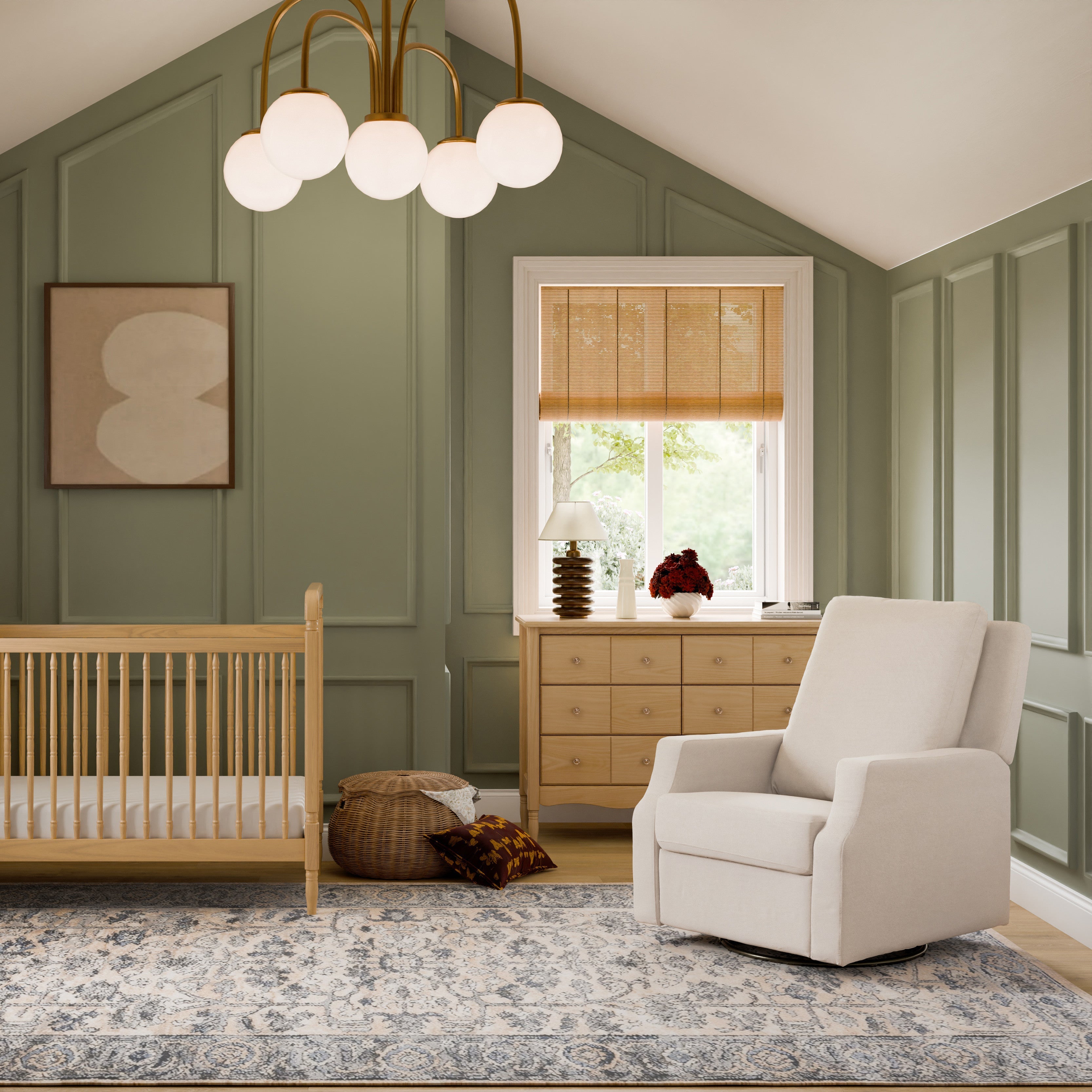 Namesake Crewe Recliner and Swivel Glider | Lullabye Shop