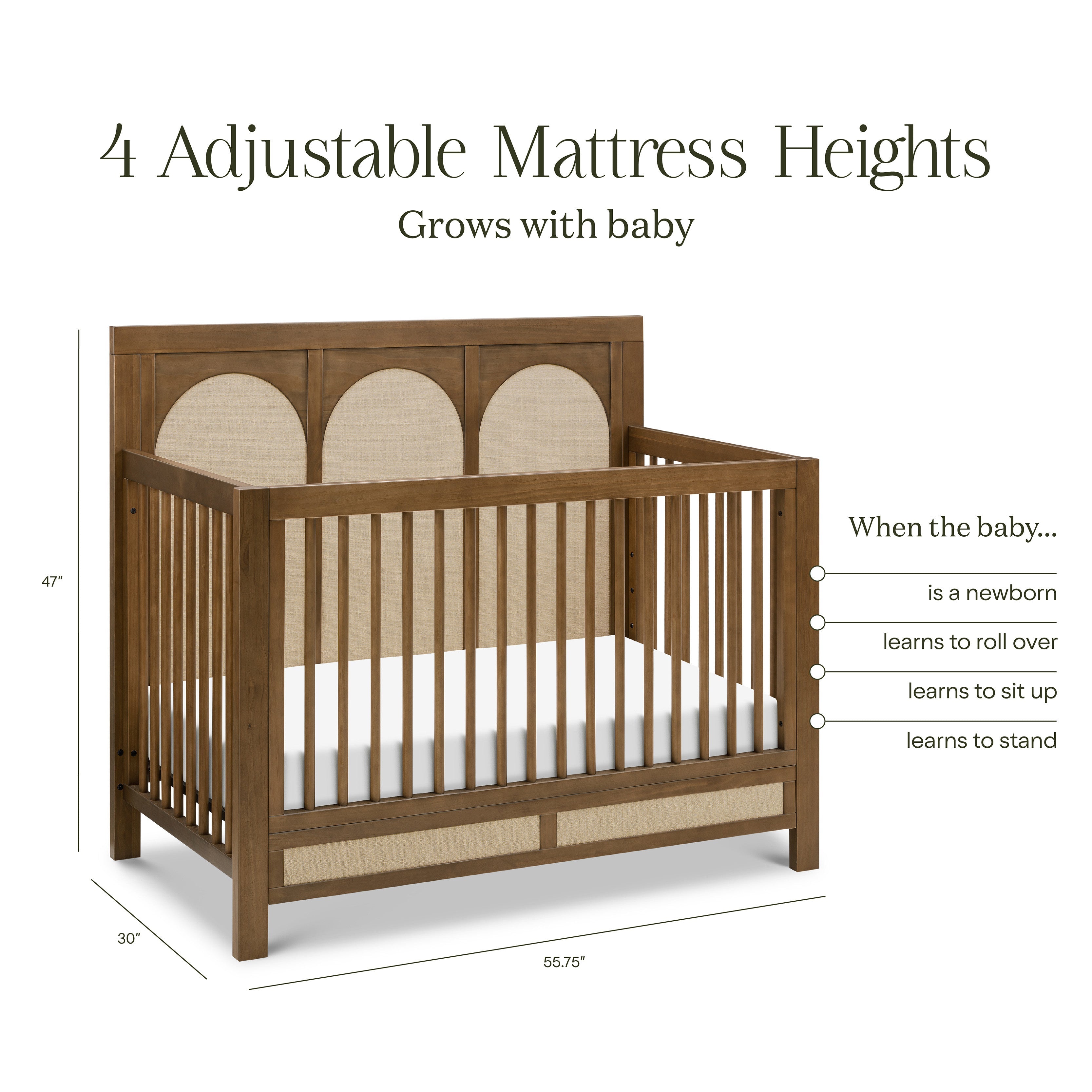 Namesake Eloise 4-in-1 Convertible Crib | Lullabye Shop
