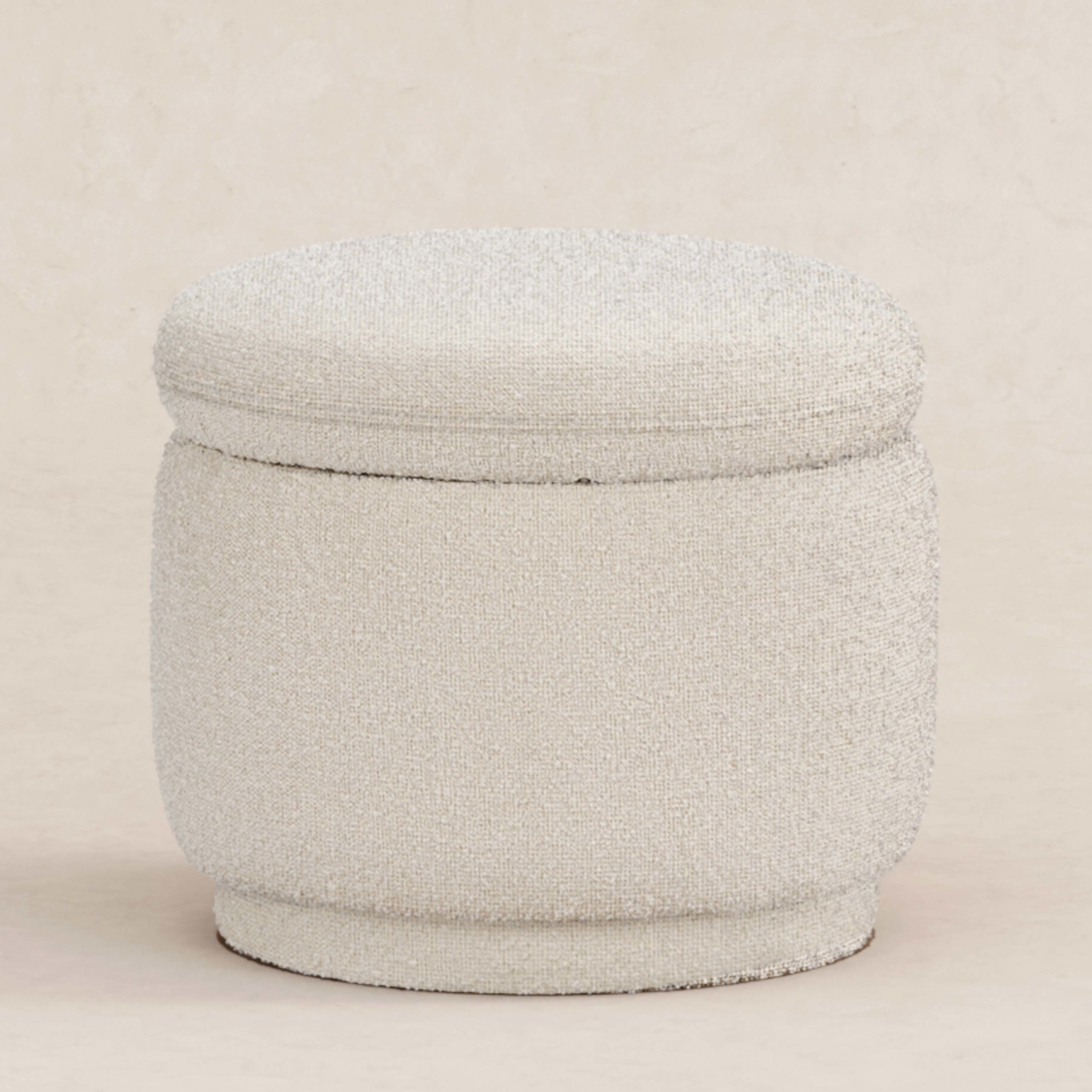 Babyletto Enoki Storage Ottoman in Boucle | Lullabye Shop