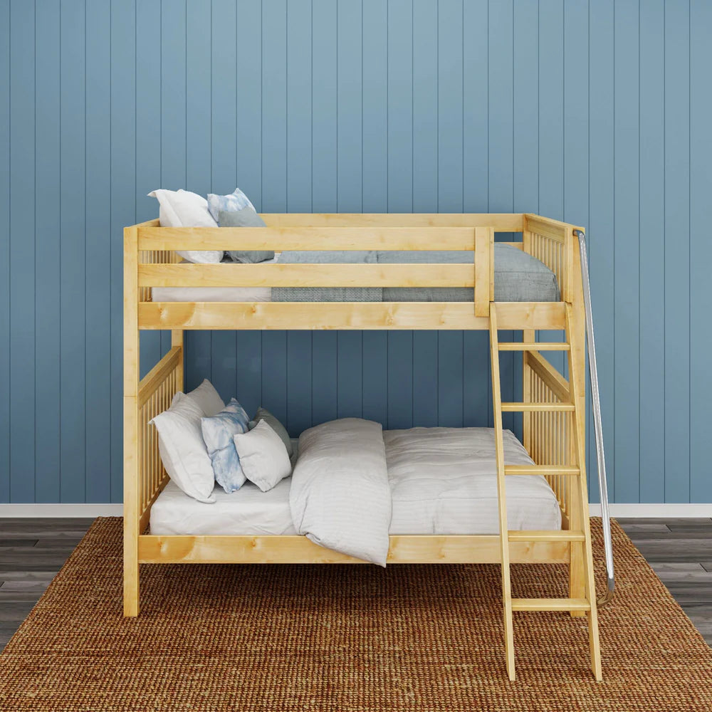 Maxtrix Classic Queen Bunk Bed Angled ladder