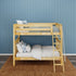 Maxtrix Classic Queen Bunk Bed Angled ladder