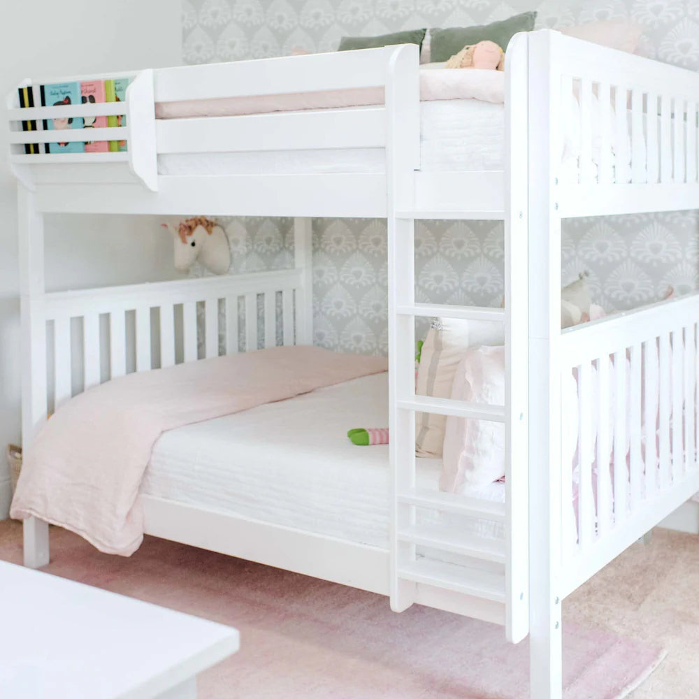 Maxtrix Classic Queen Bunk Bed Ladder on Front