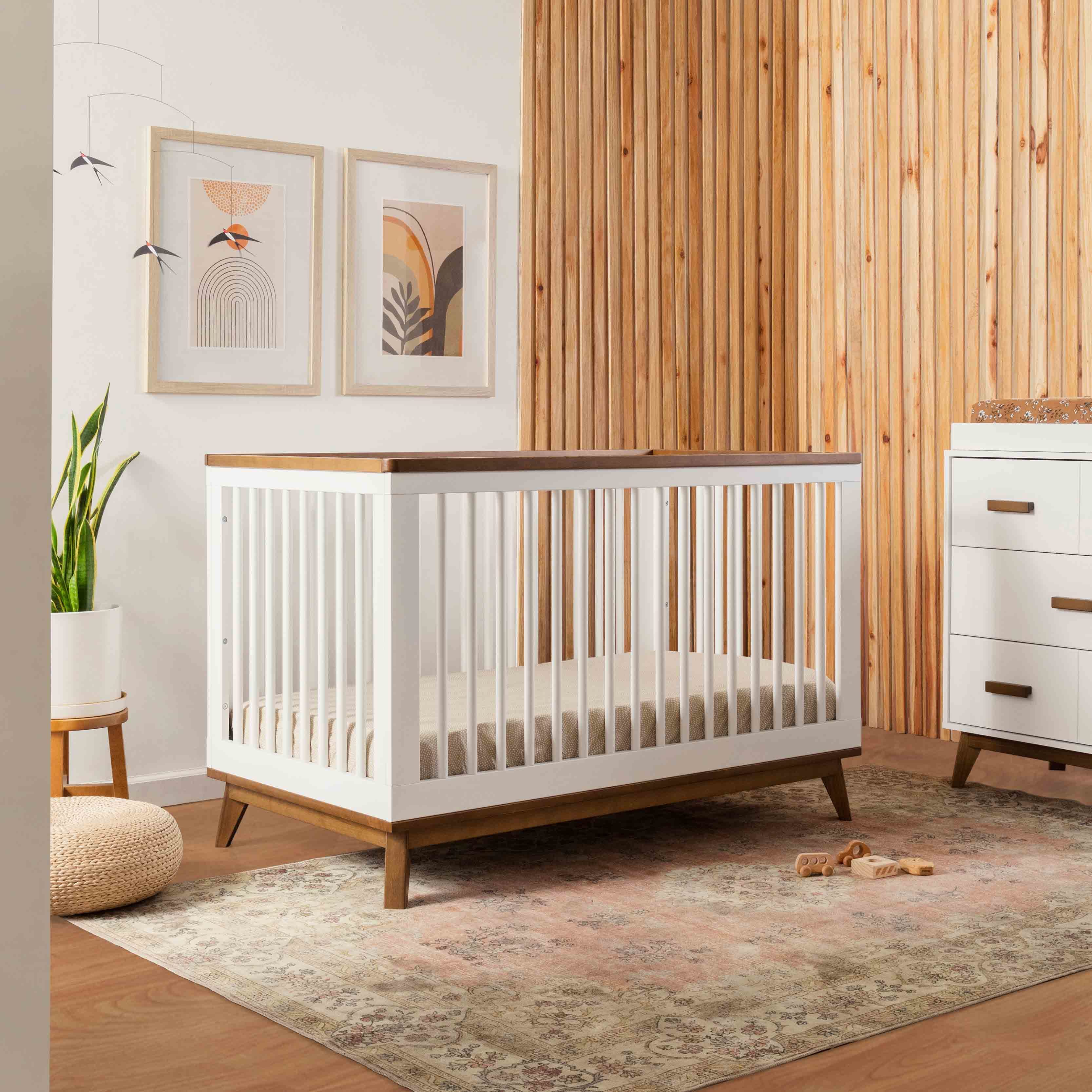 Babyletto Scoot 3-in-1 Convertible Crib with Toddler Bed Conversion Kit | Lullabye Shop
