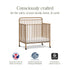 Namesake Winston 4-in-1 Convertible Mini Crib | Lullabye Shop