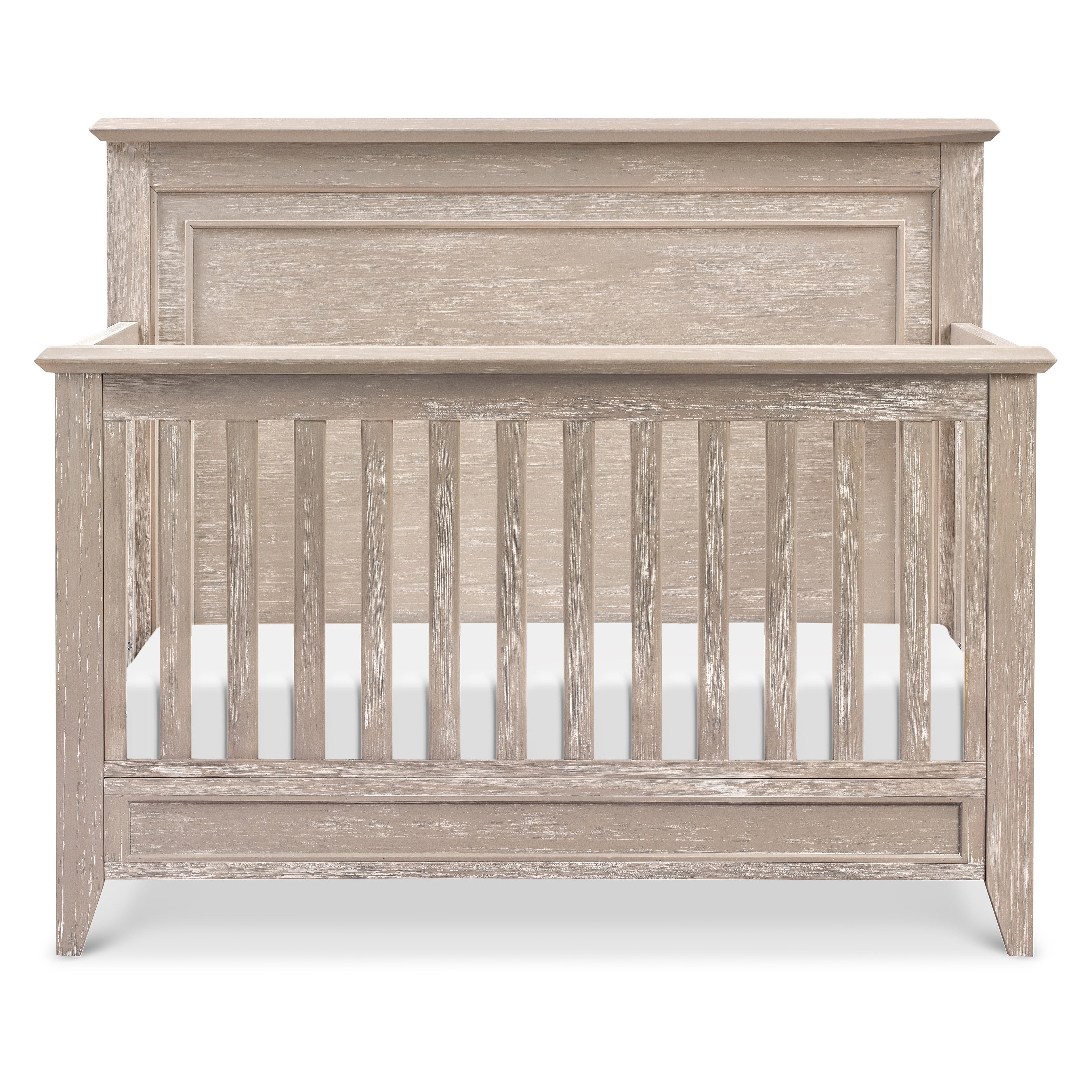 Monogram by Namesake Beckett Rustic 4-in-1  Convertible Flat Top Crib | Lullabye Shop