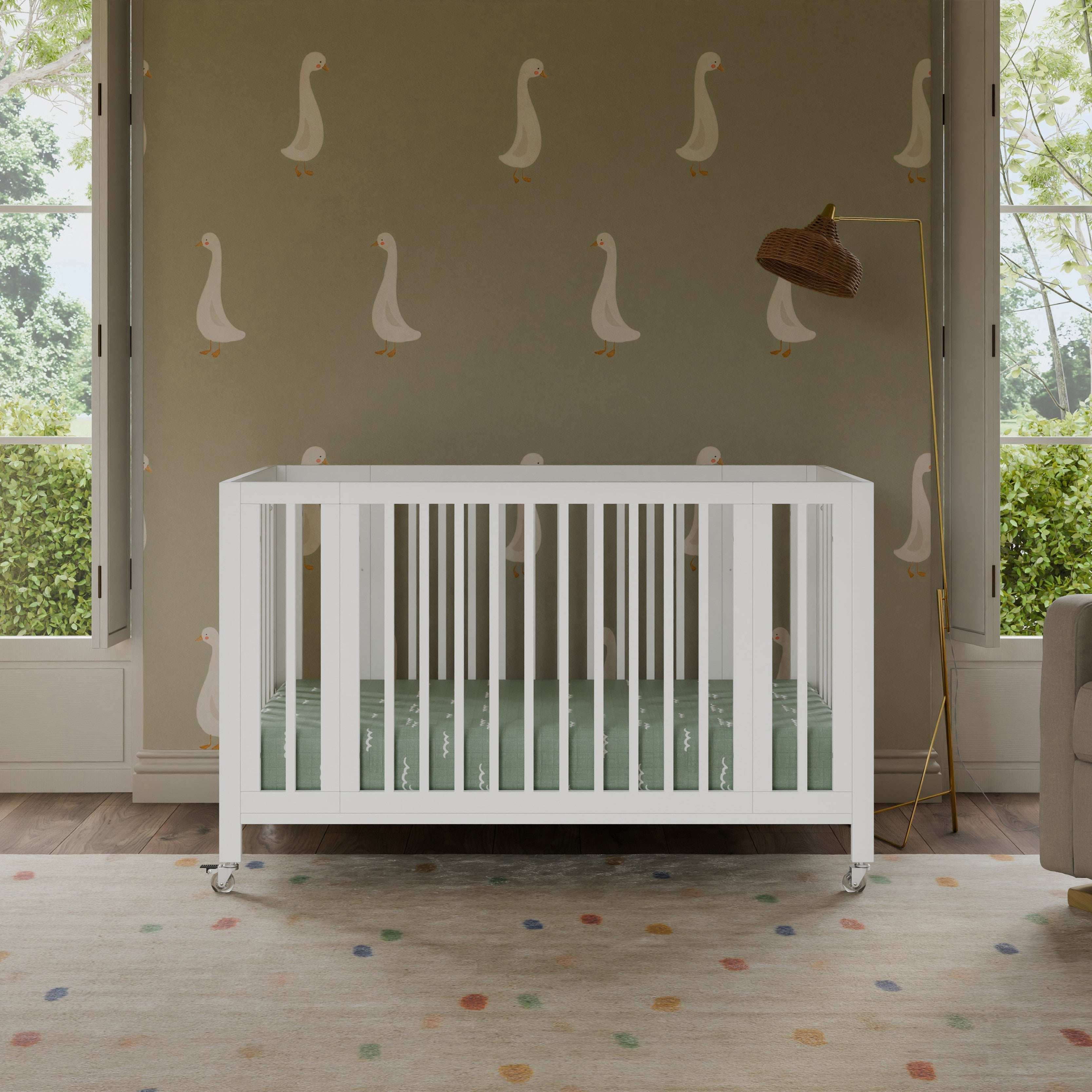 Babyletto Rolli 9-in-1 Convertible All-Stages Crib with Bassinet & Toddler Bed Conversion Kits | Lullabye Shop