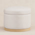 Babyletto Naka Storage Ottoman in Eco-Performance Fabric | Water Repellent & Stain Resistant