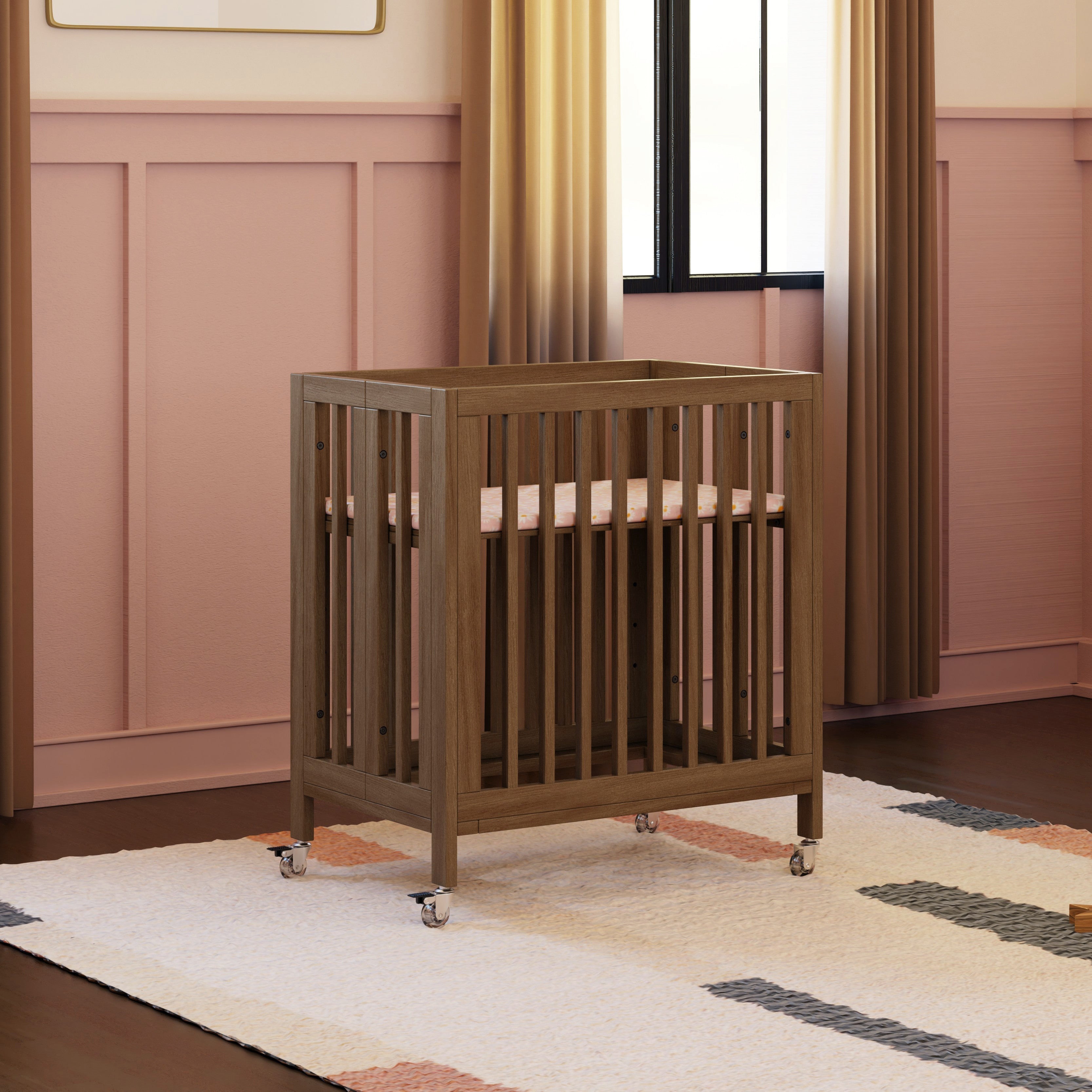 Babyletto Rolli 9-in-1 Convertible All-Stages Crib with Bassinet & Toddler Bed Conversion Kits | Lullabye Shop