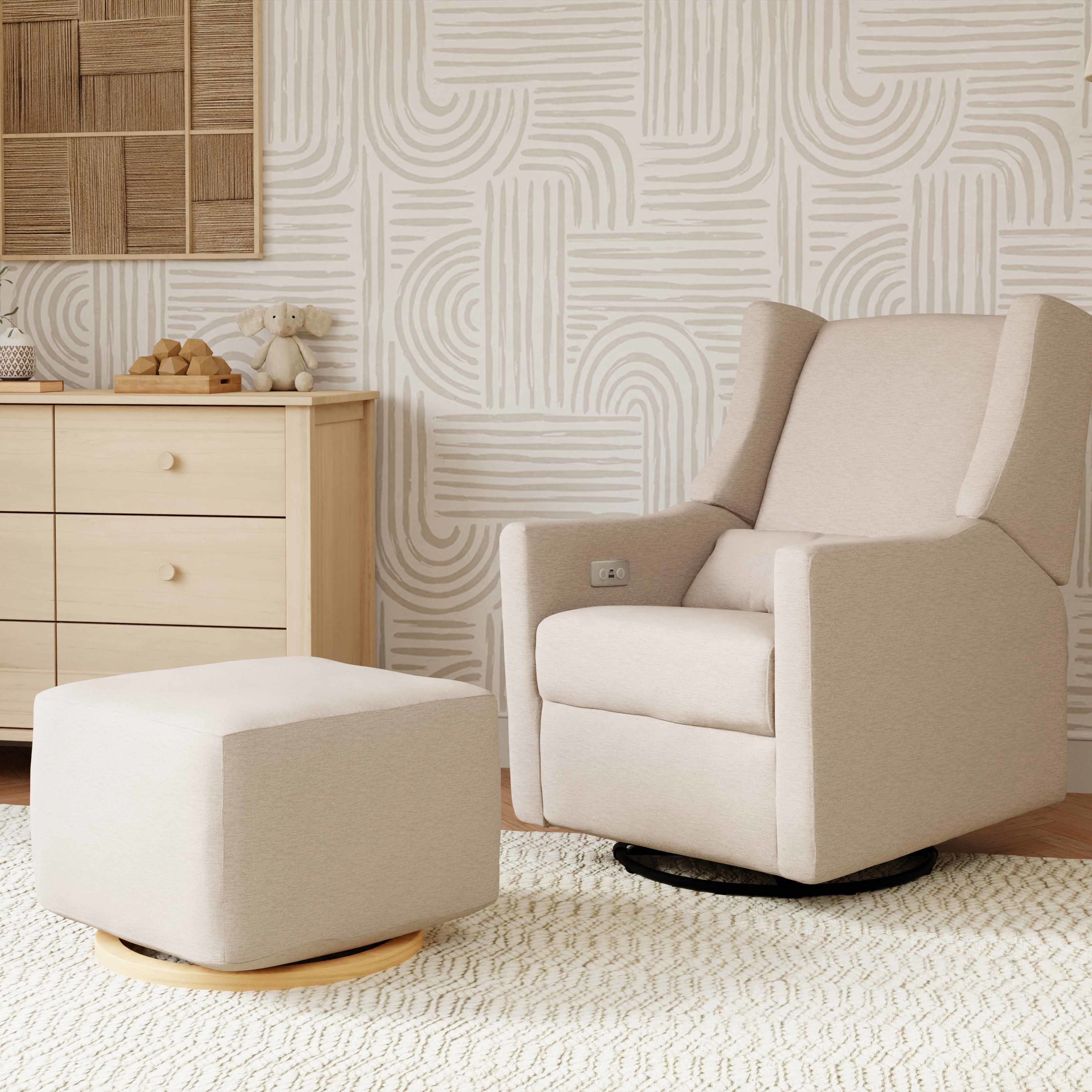 Babyletto Kiwi Gliding Ottoman | Lullabye Shop