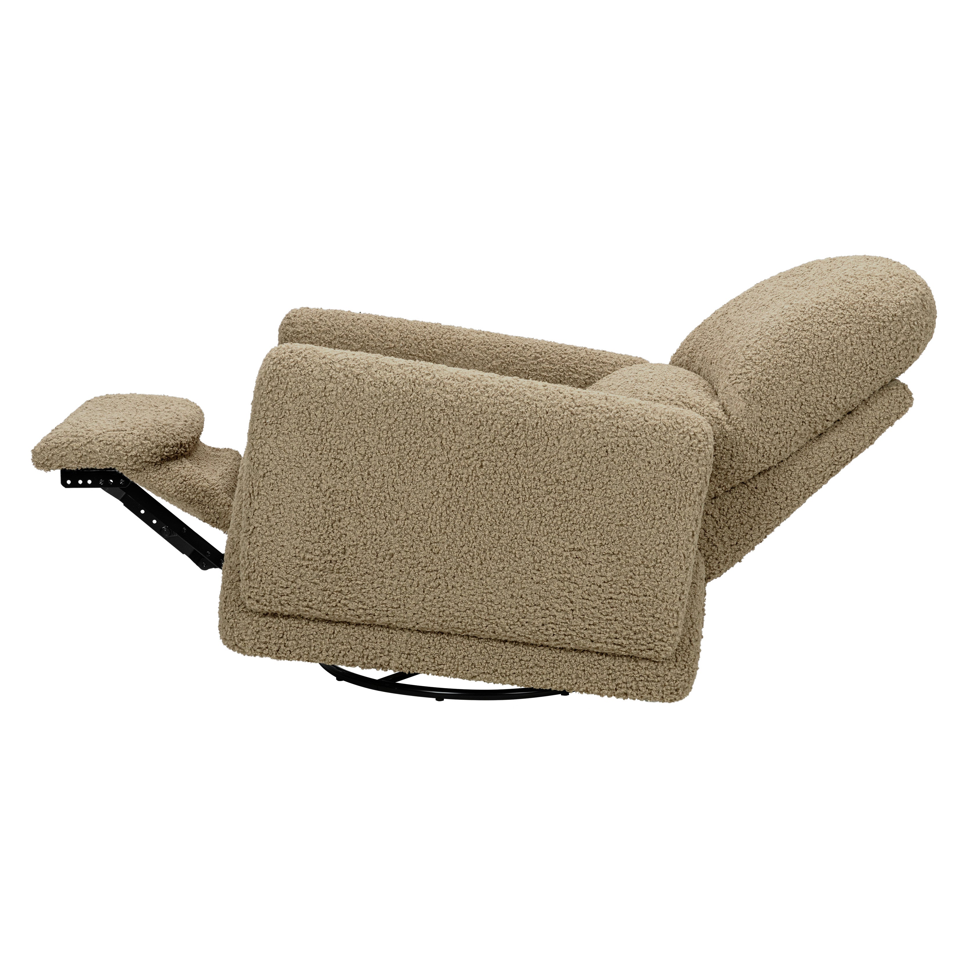 Babyletto Rainbow Recliner and Swivel Glider in Teddy Loop | Lullabye Shop