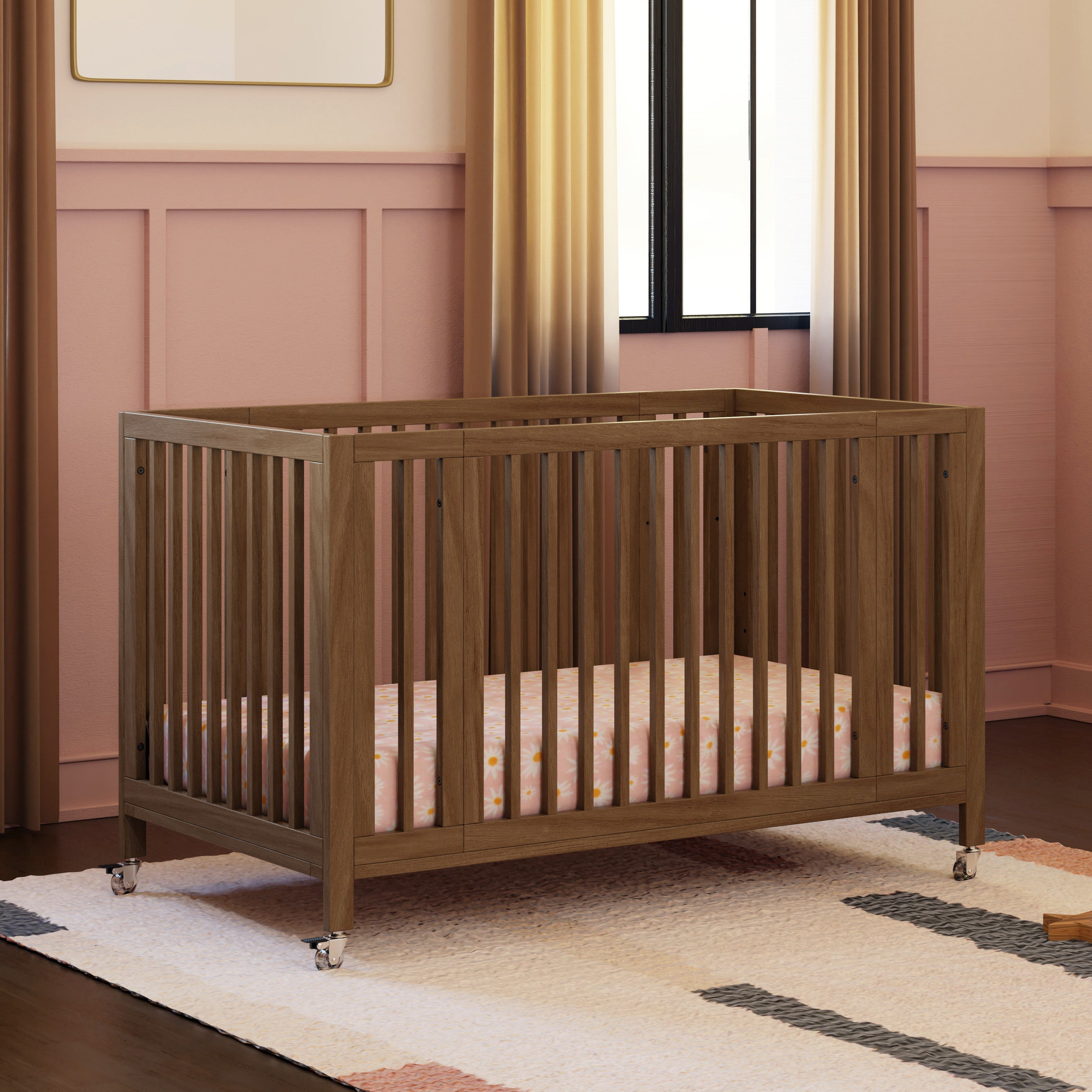 Babyletto Rolli 9-in-1 Convertible All-Stages Crib with Bassinet & Toddler Bed Conversion Kits | Lullabye Shop