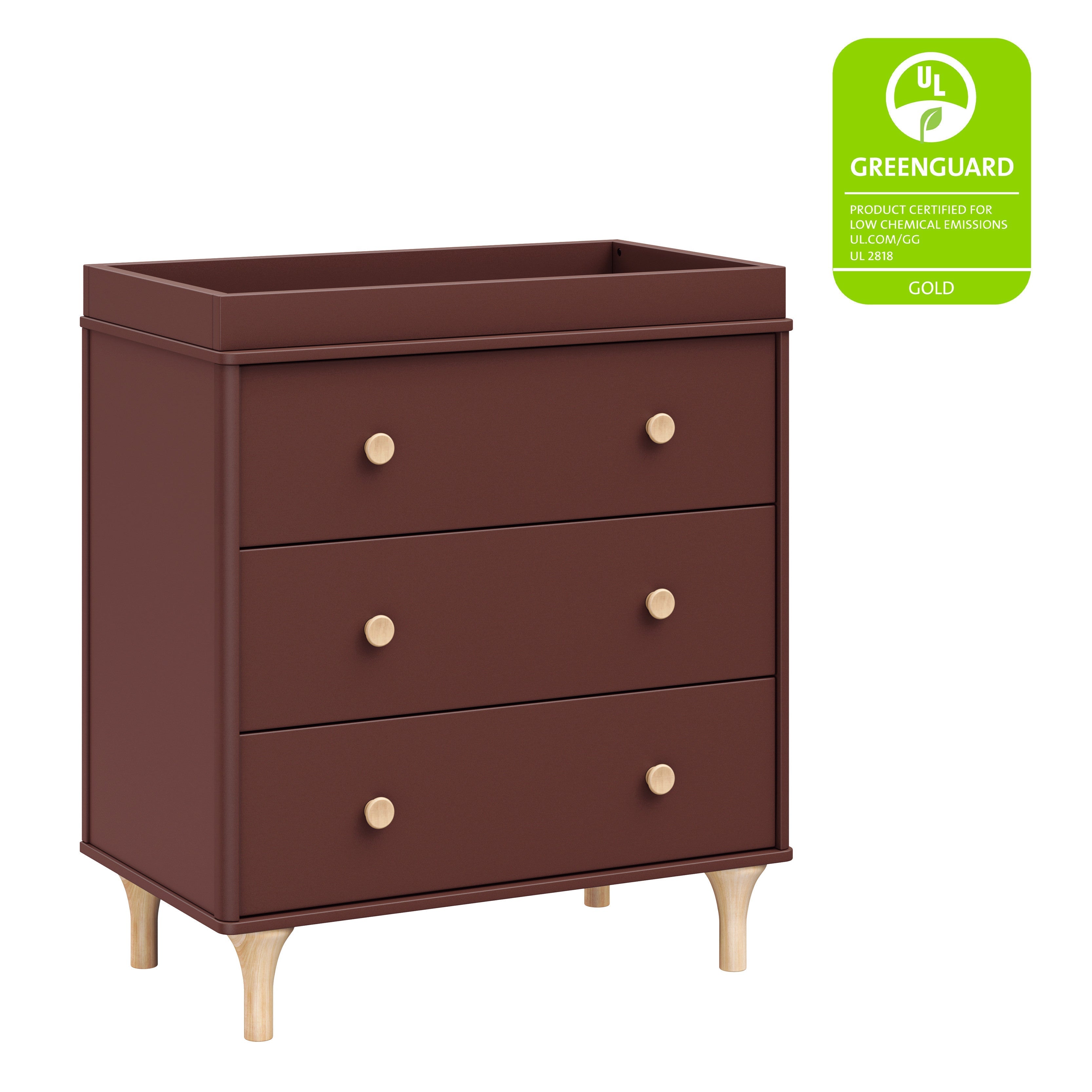 Babyletto Lolly 3-Drawer Changer Dresser with Removable Changing Tray | Lullabye Shop