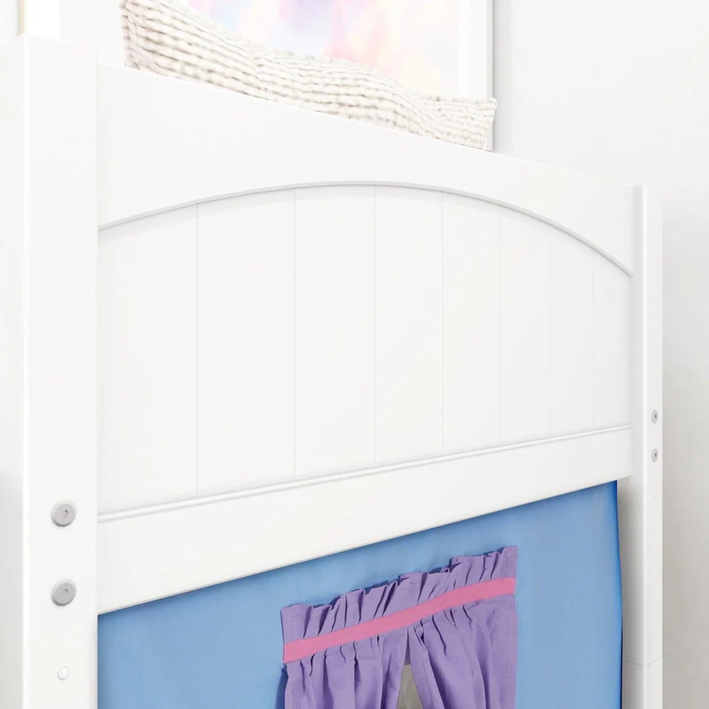 Maxtrix Twin Fort Loft Bed with Slide