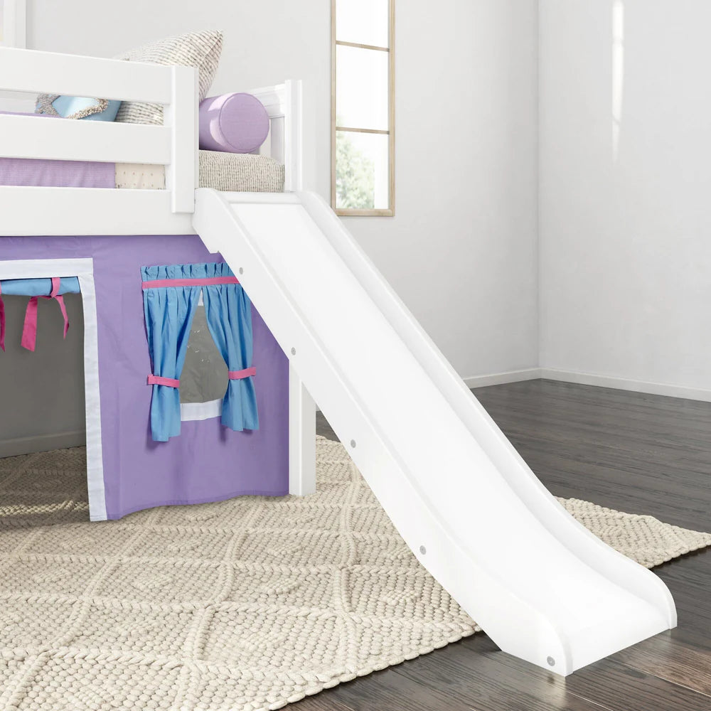 Maxtrix Twin Fort Loft Bed with Slide