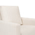 Babyletto Poe Channeled Swivel Glider in Eco-Performance Fabric | Water Repellent & Stain Resistant | Lullabye Shop