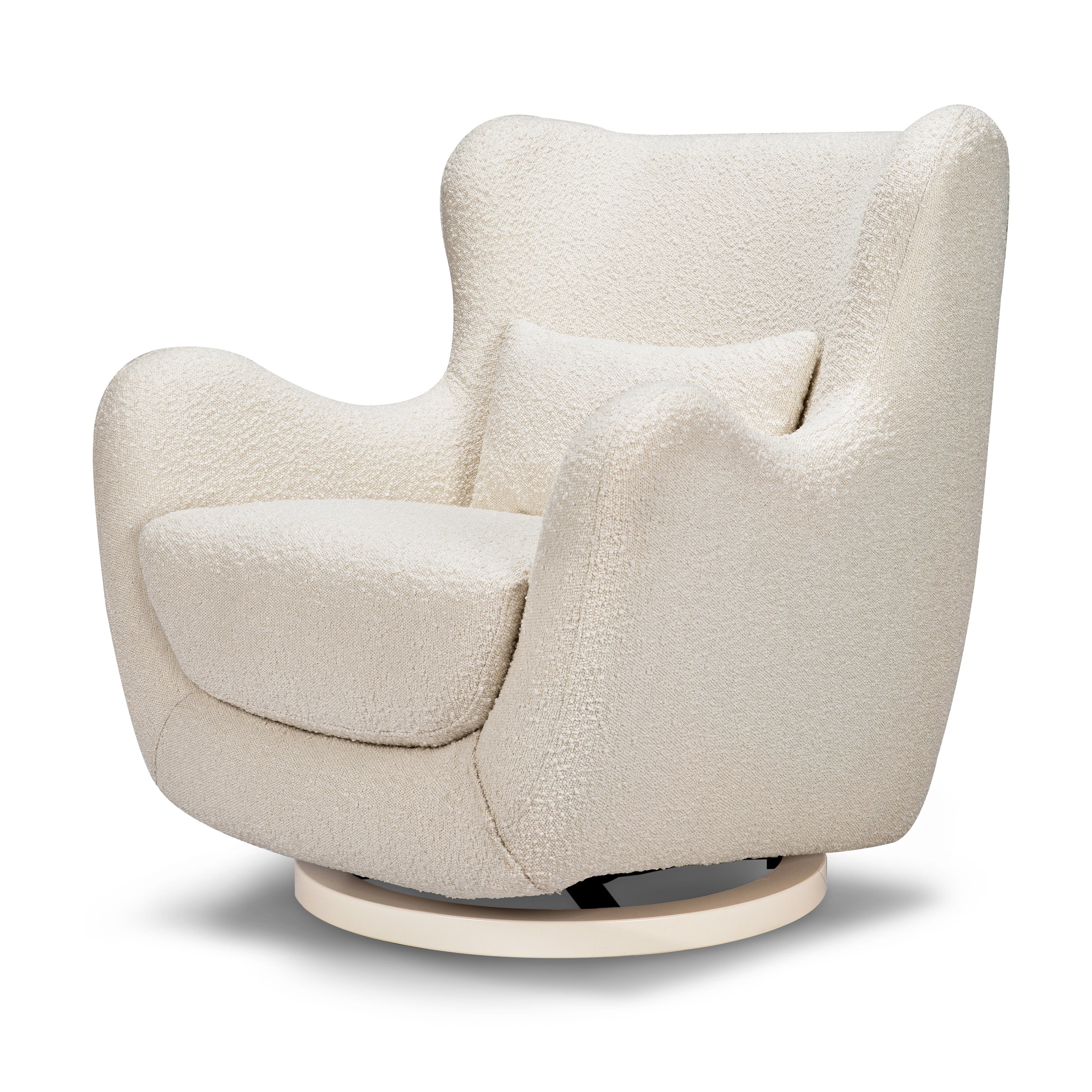Babyletto Solstice Swivel Glider in Boucle | Lullabye Shop