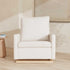 Babyletto Cali Pillowback Chair and a Half Glider in Eco-Performance Fabric | Water Repellent & Stain Resistant | Lullabye Shop