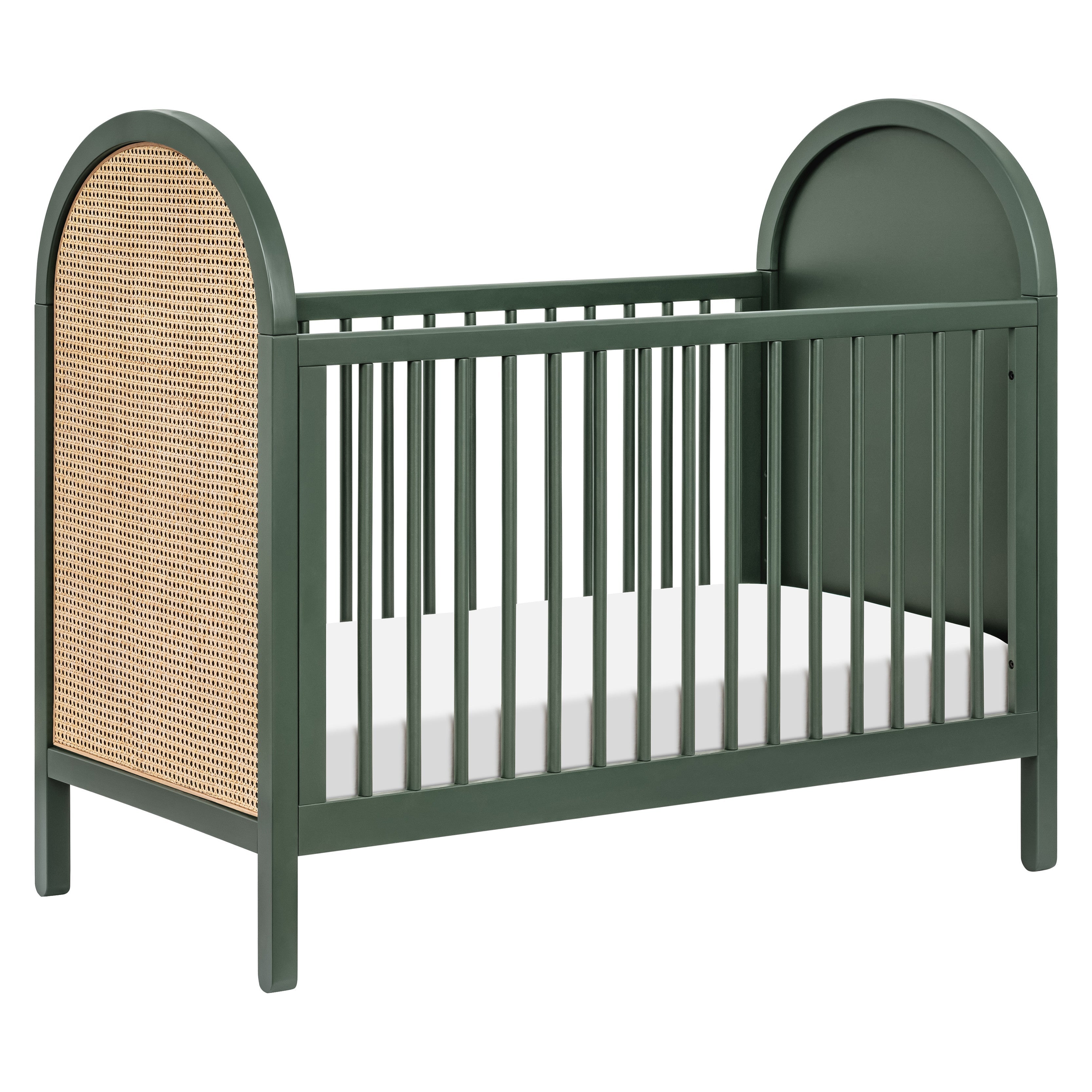 Babyletto Bondi Cane 3-in-1 Convertible Crib with Toddler Bed Conversion Kit | Lullabye Shop