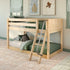 Maxtrix Twin Floor Bunk Angle ladder on Front