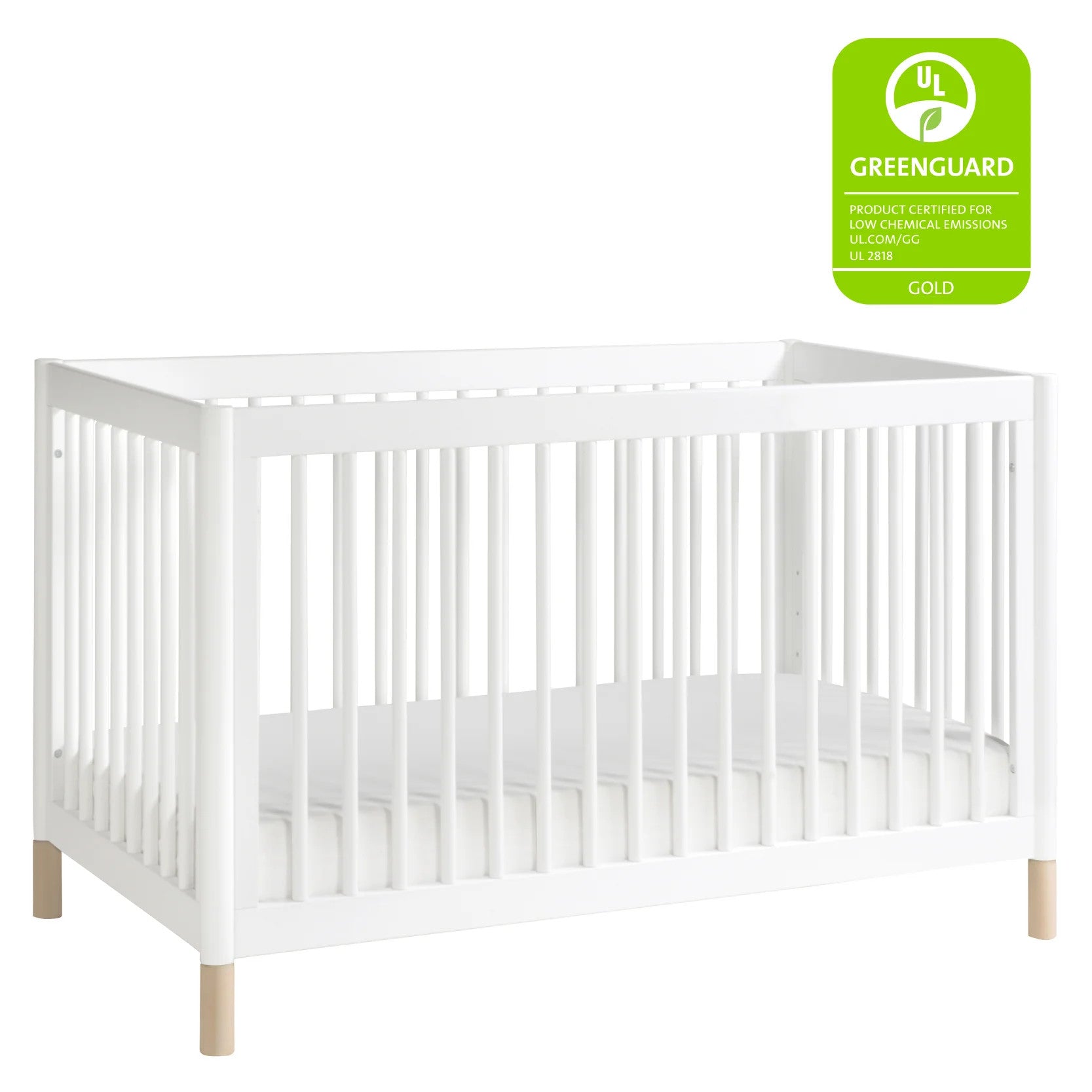 Babyletto Gelato 4-in-1 Convertible Crib with Toddler Bed Conversion Kit | Lullabye Shop