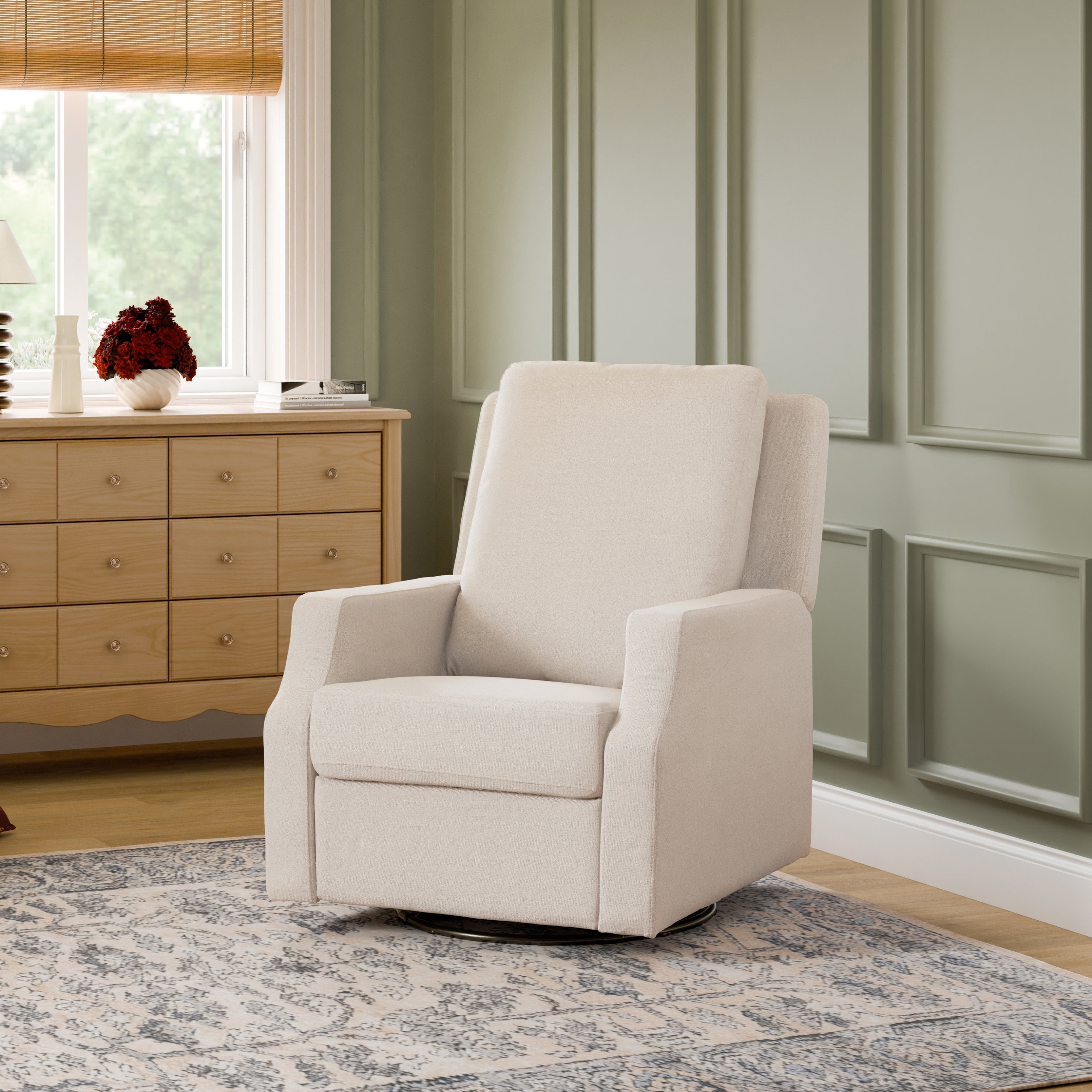 Namesake Crewe Recliner and Swivel Glider | Lullabye Shop
