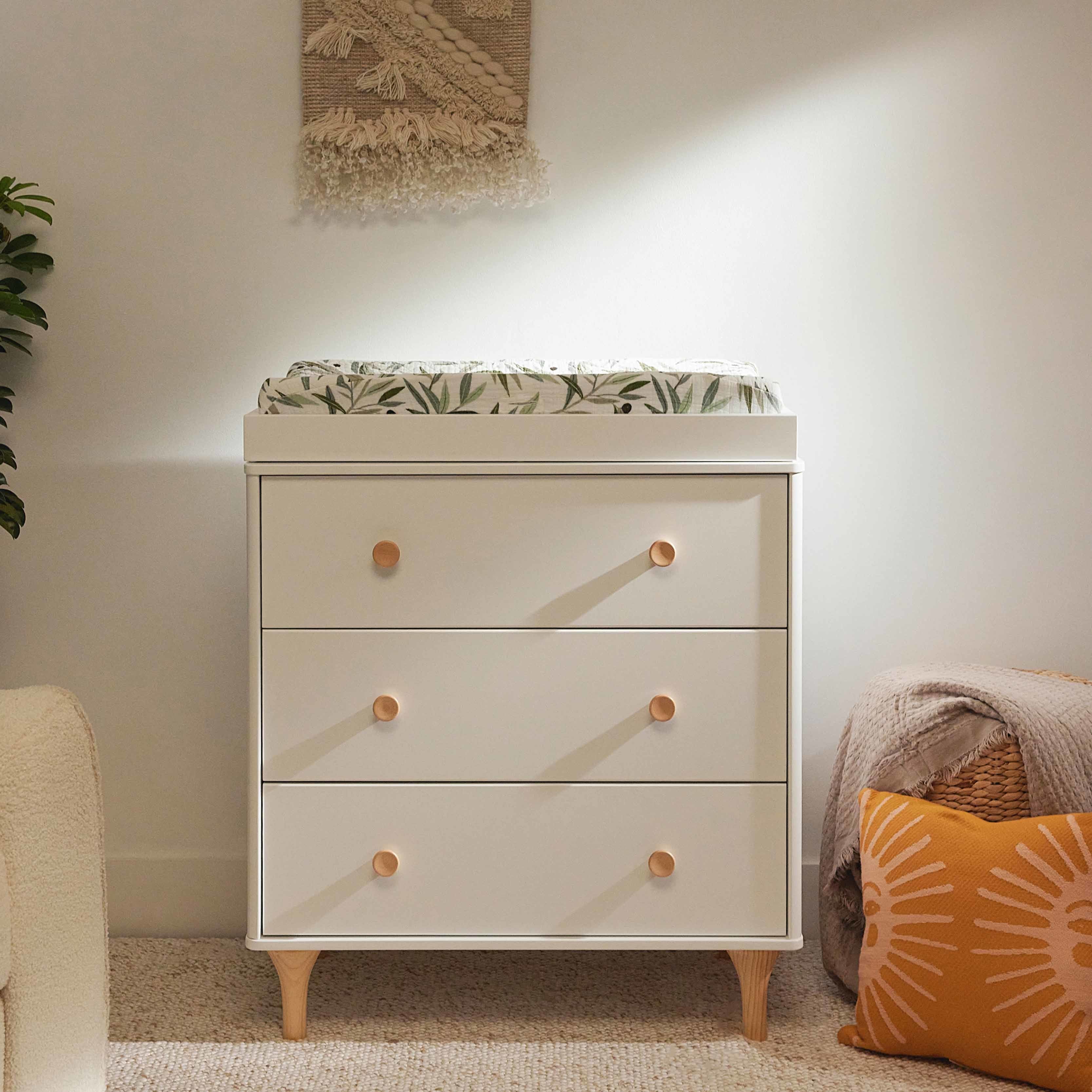Babyletto Lolly 3-Drawer Changer Dresser with Removable Changing Tray | Lullabye Shop