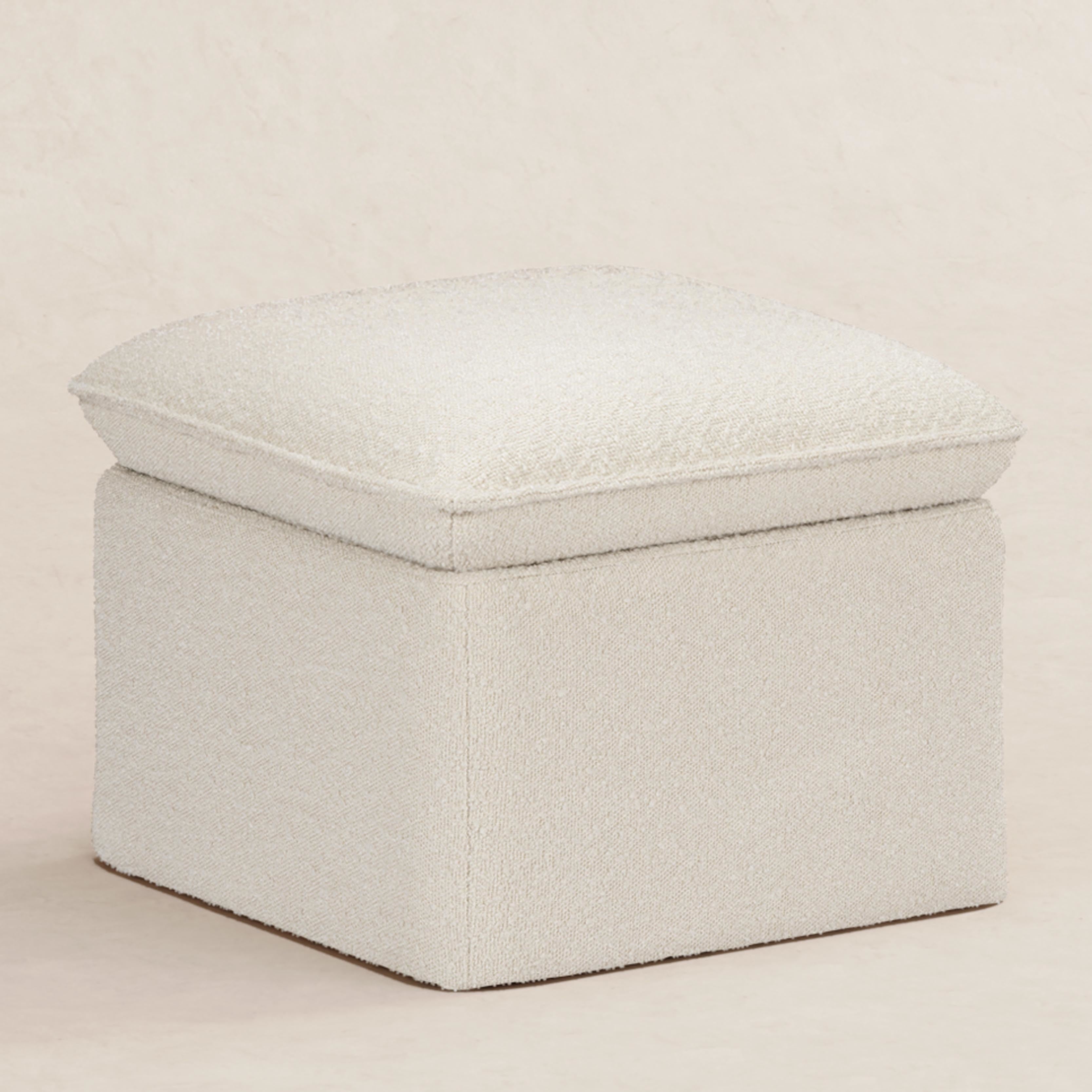Babyletto Cali Storage Ottoman in Boucle | Lullabye Shop