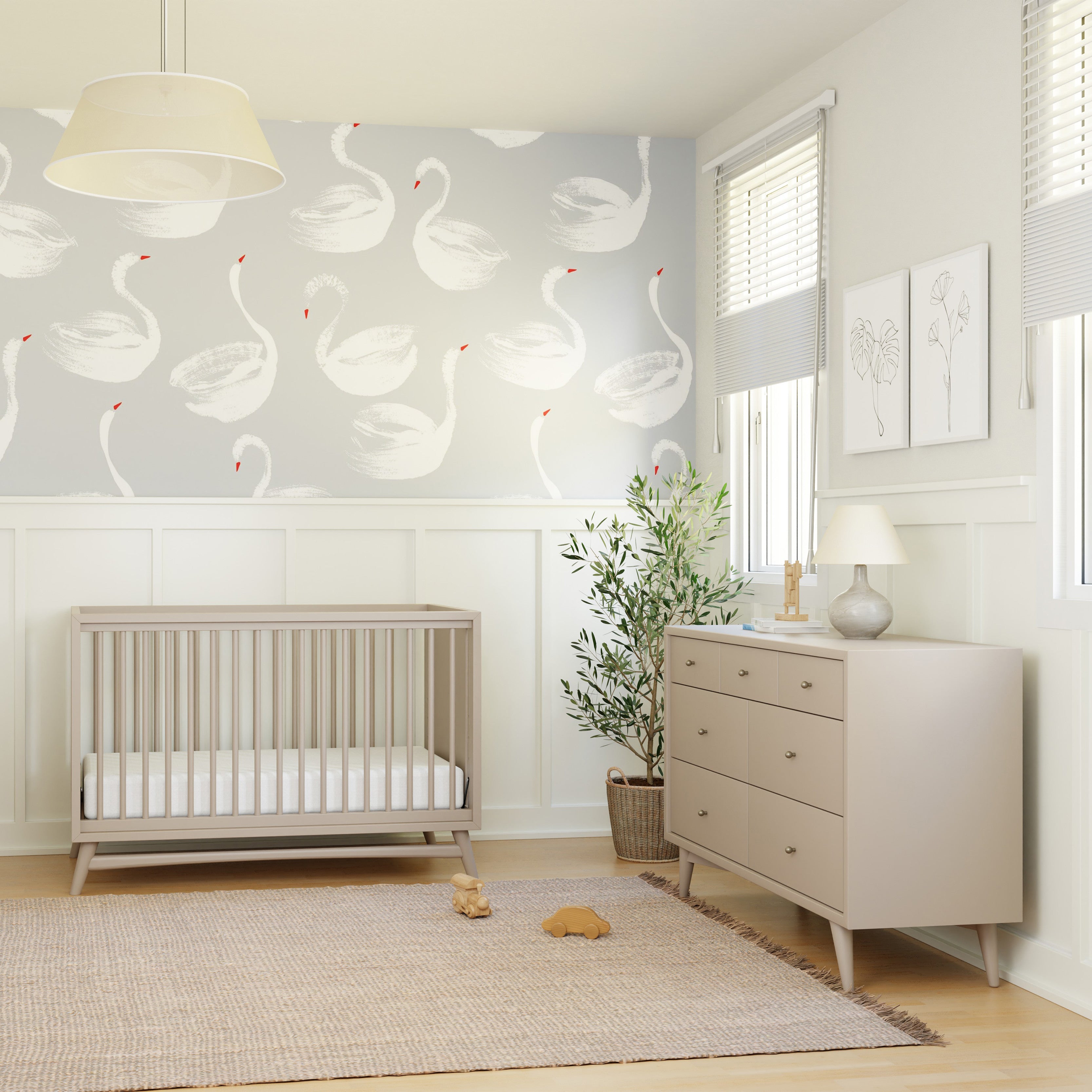 Babyletto Peggy 3-in-1 Convertible Crib with Toddler Bed Conversion Kit | Lullabye Shop